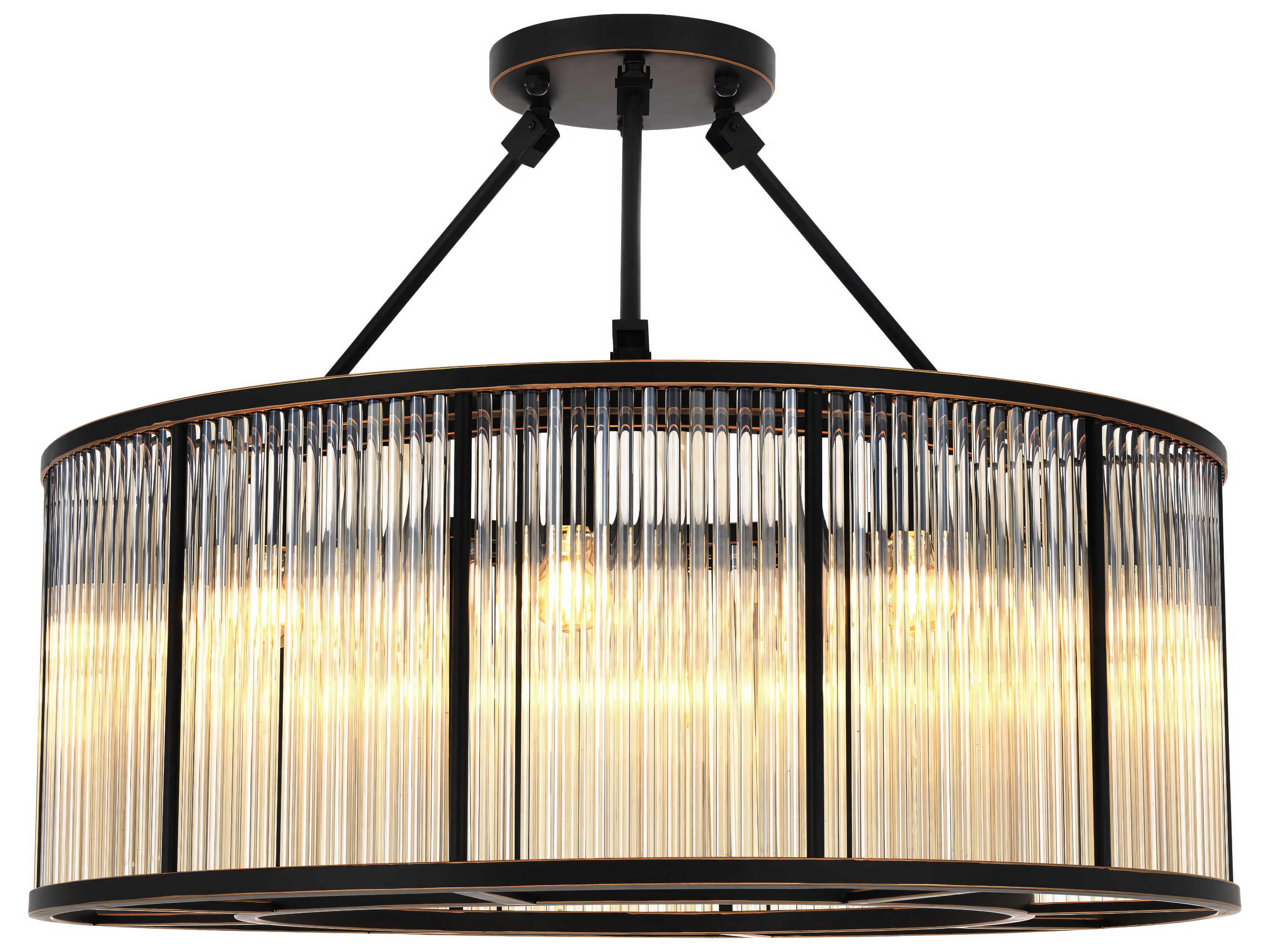 Eichholtz Bernardi L Bronze Highlight Ceiling Lamp