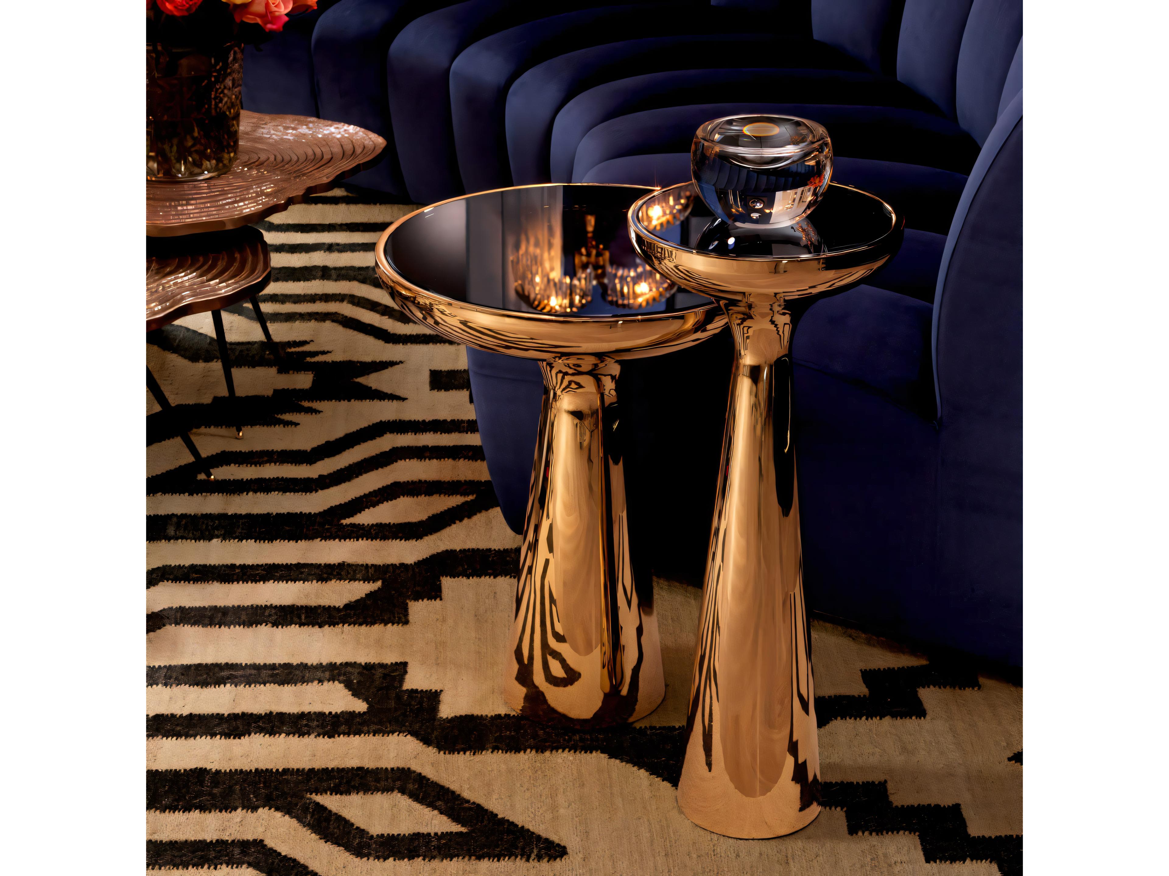 Eichholtz Lindos Low Gold Side Table