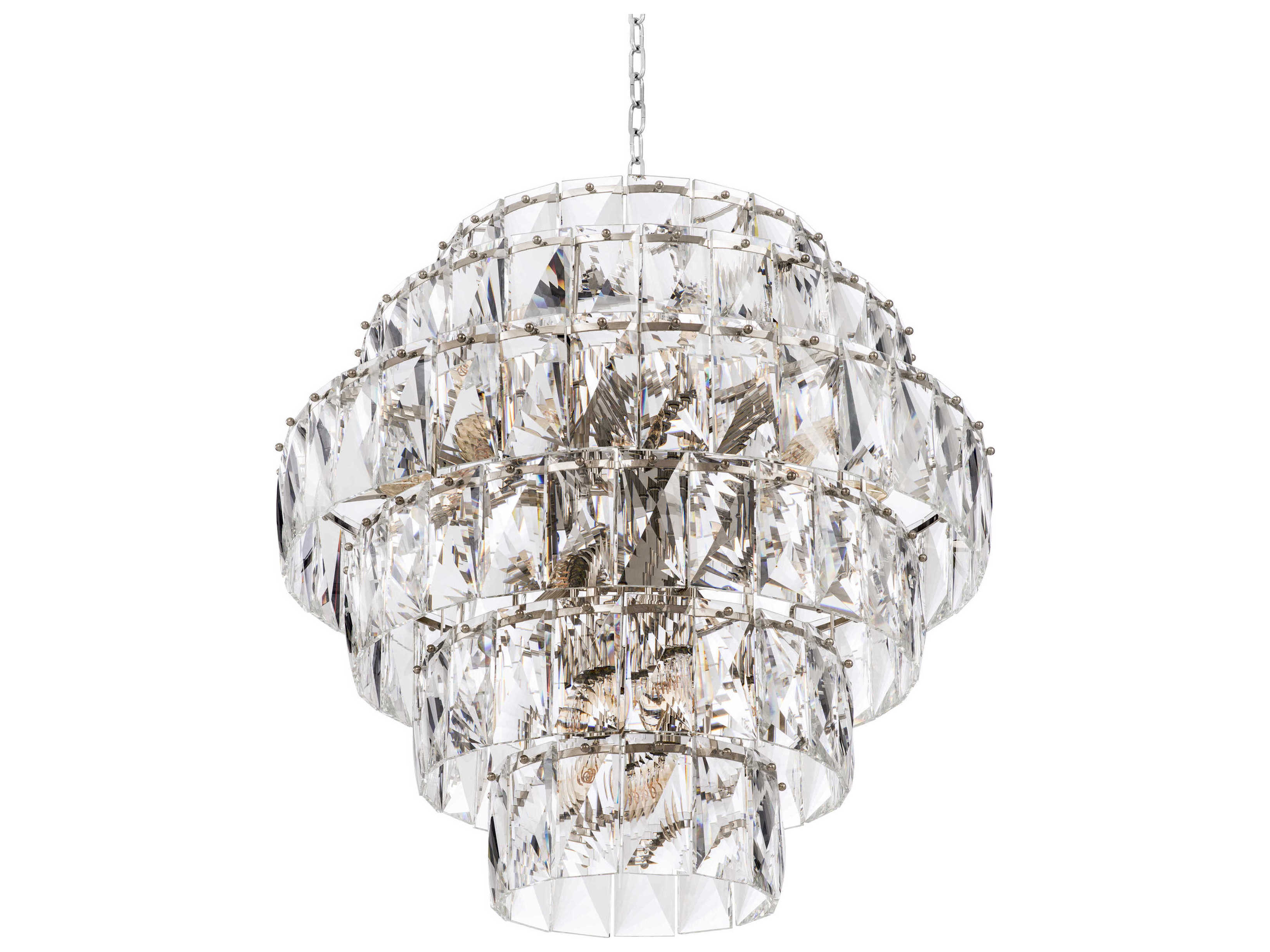 Eichholtz Amazone L Nickel Chandelier