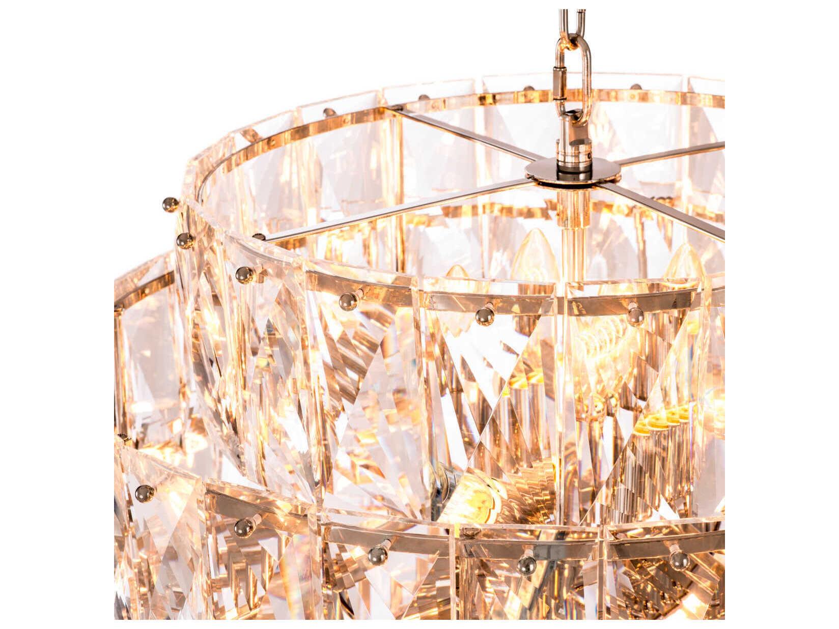 Eichholtz Amazone L Nickel Chandelier