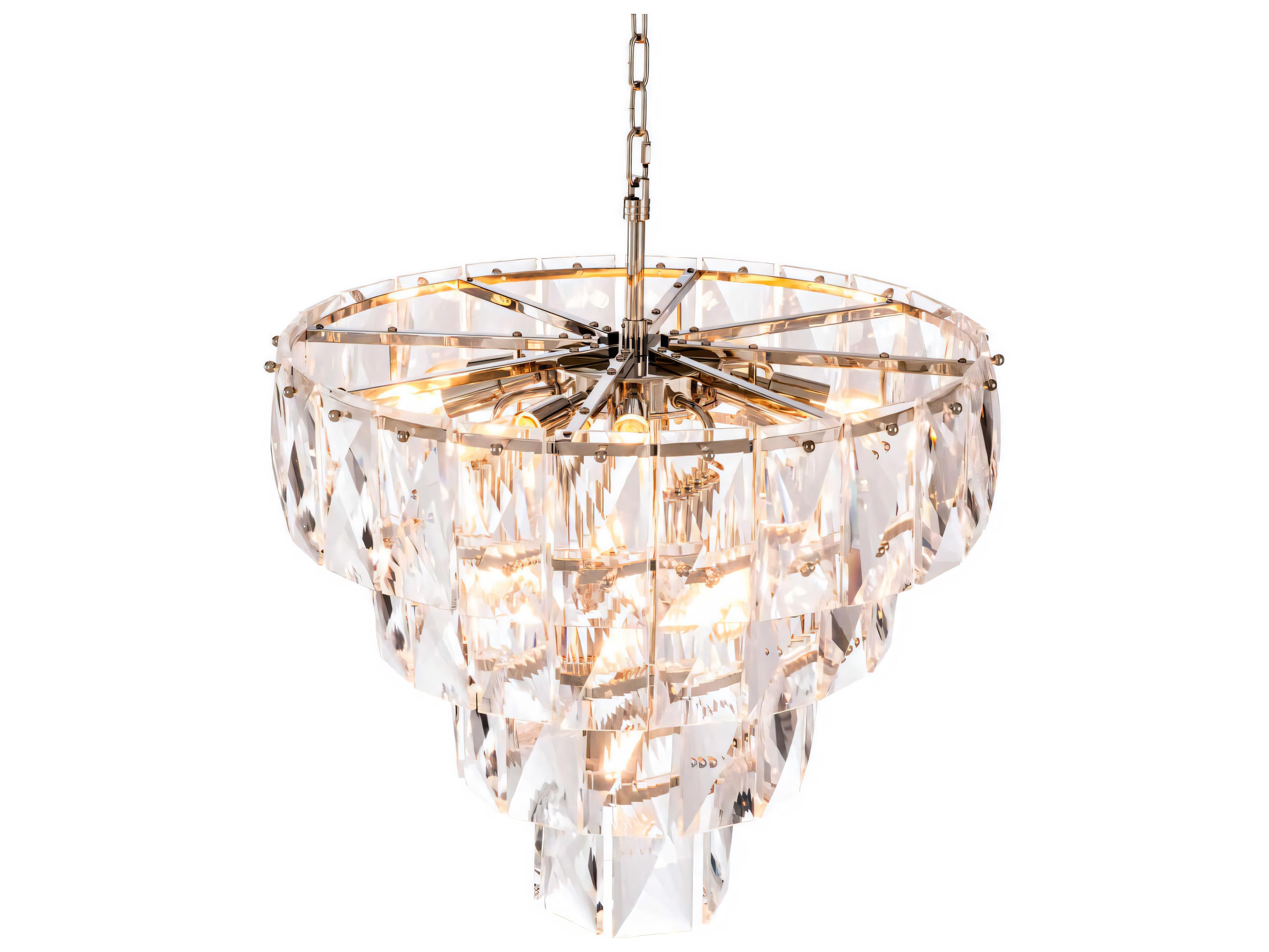 Eichholtz Amazone S Nickel Chandelier
