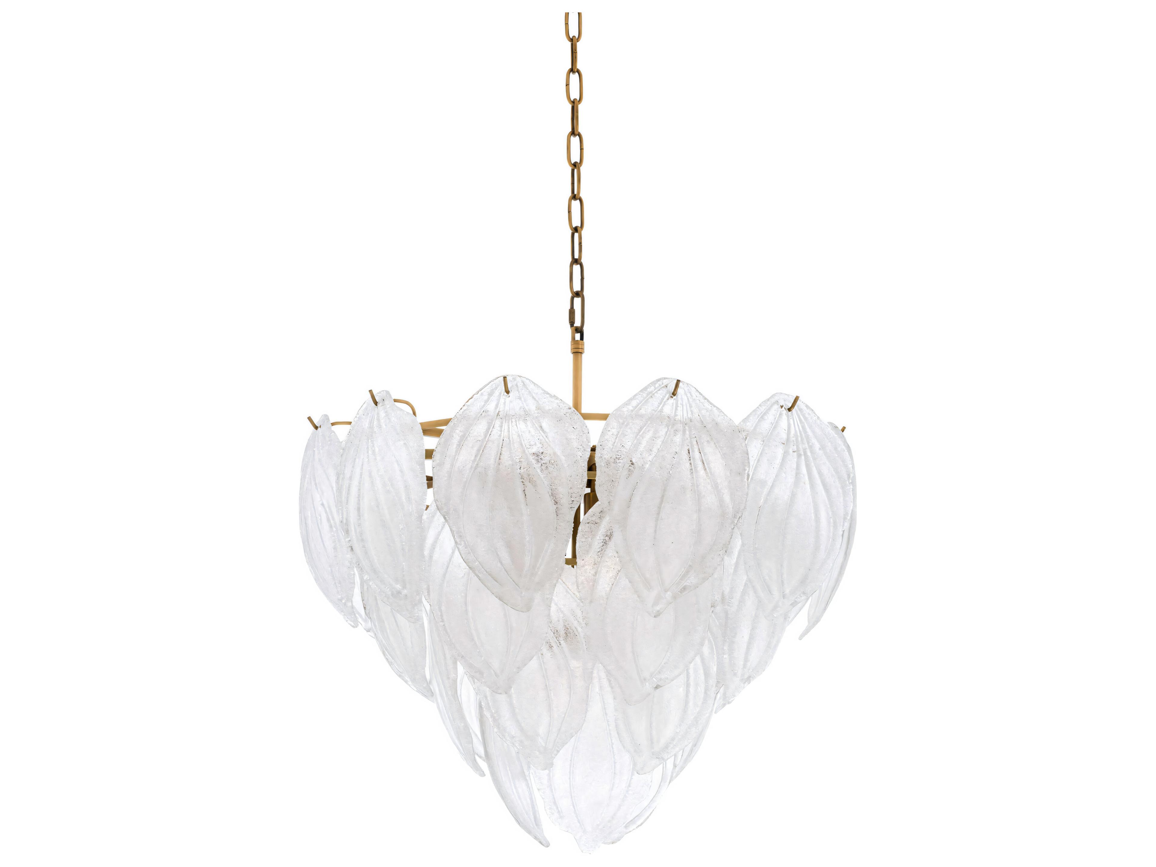 Eichholtz Novida Antique Brass Chandelier