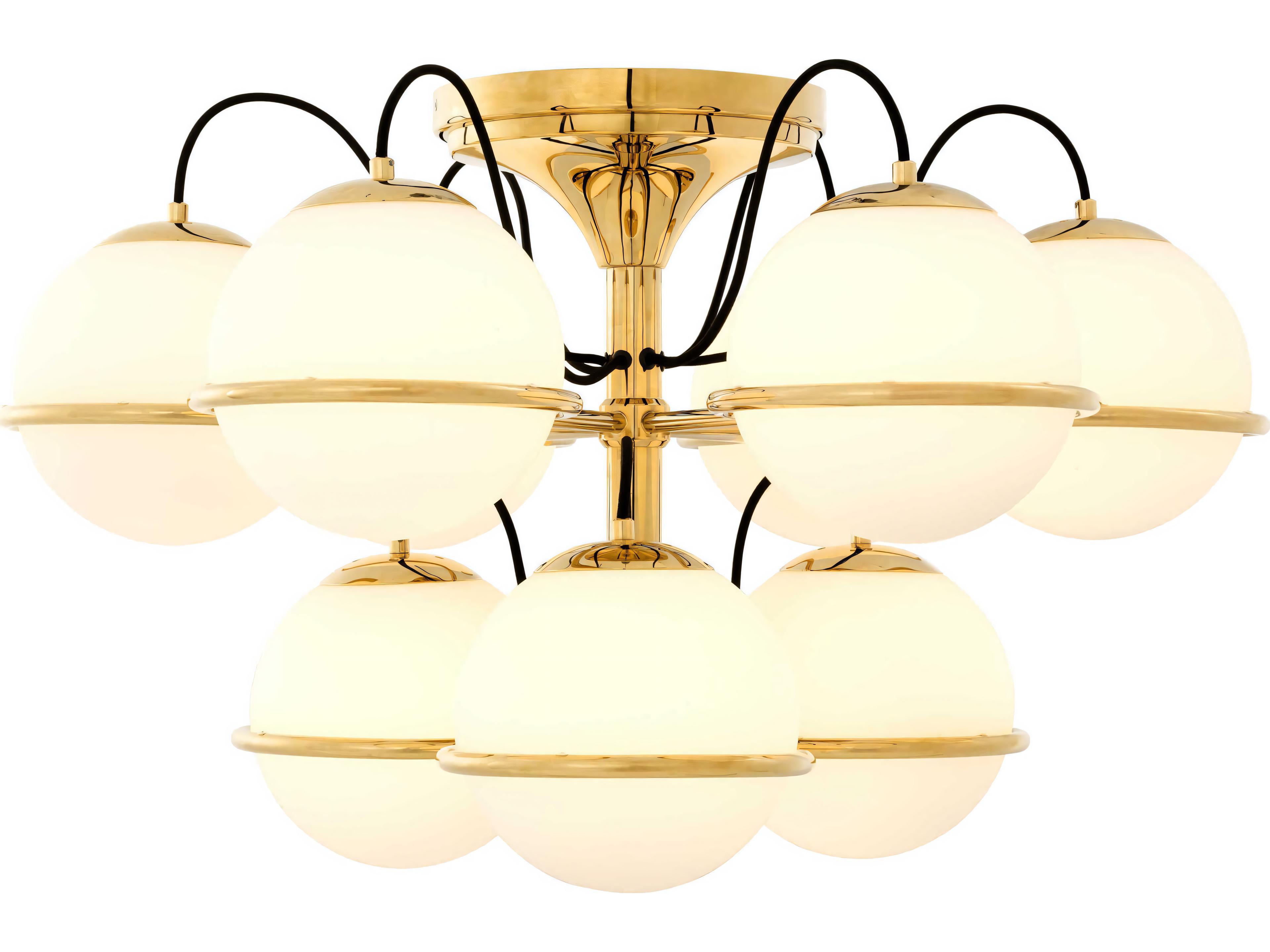Eichholtz Nerano Gold Ceiling Lamp