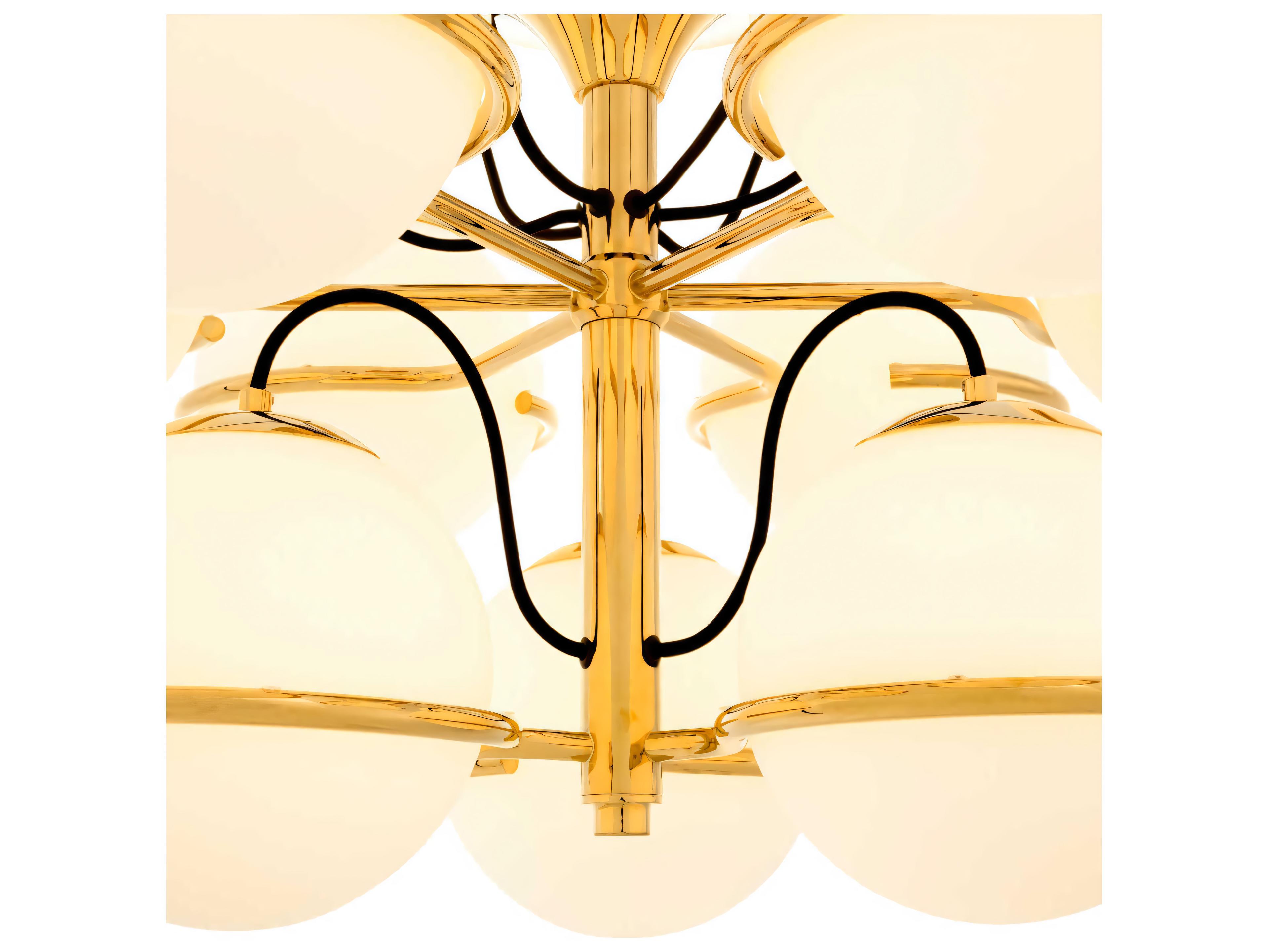 Eichholtz Nerano Gold Ceiling Lamp