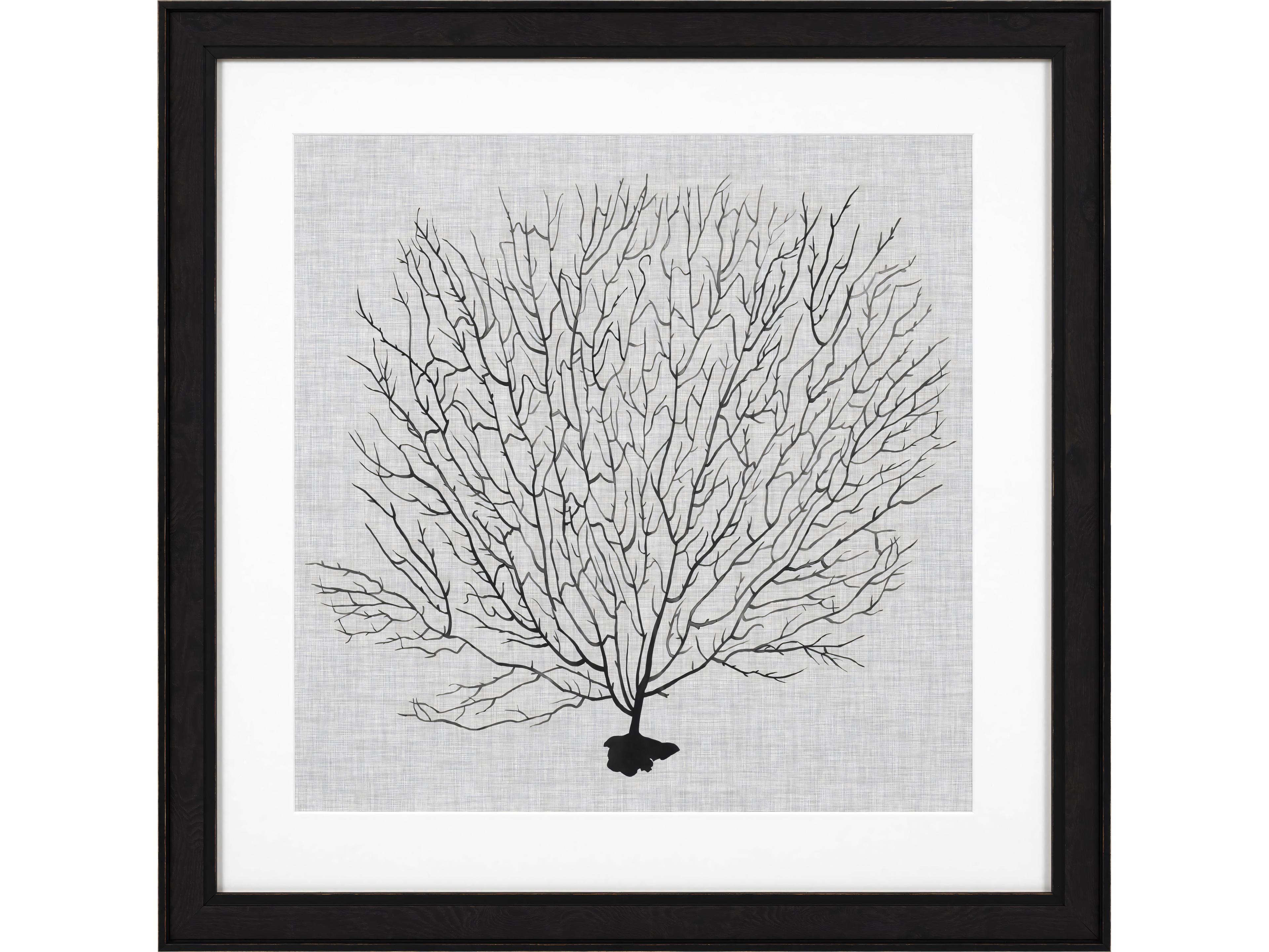 Eichholtz Set of 4 Print Shadow Sea Fans