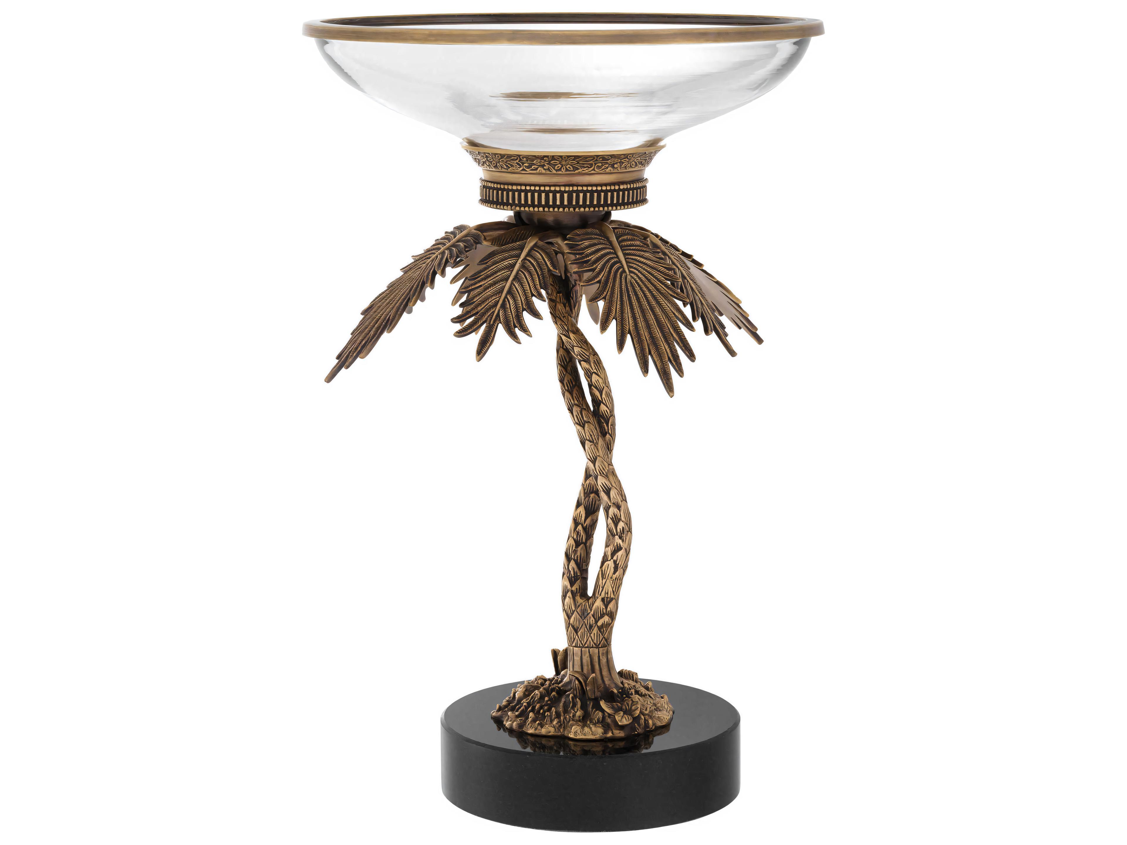 Eichholtz Lindroth Vintage Brass Bowl