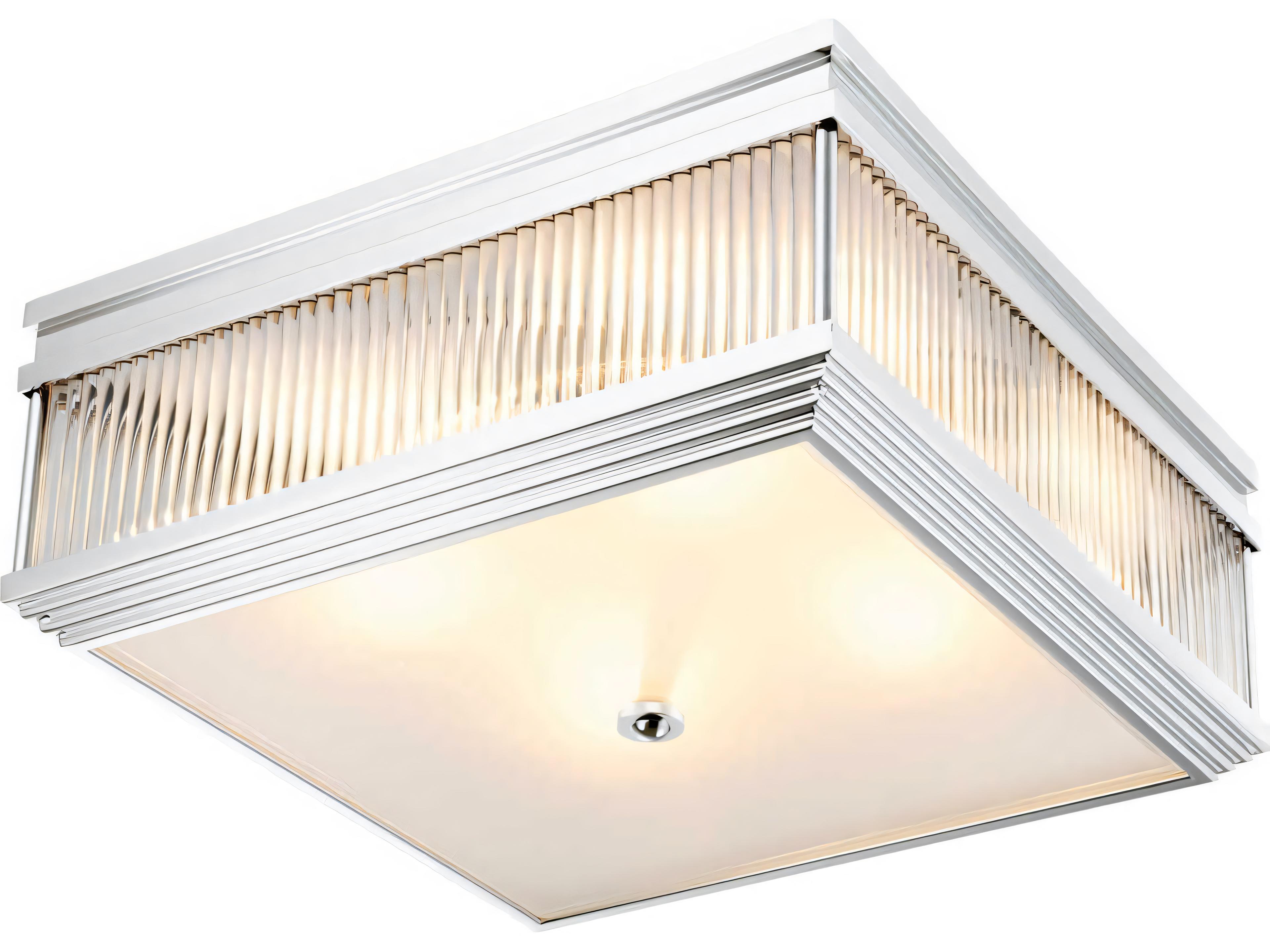 Eichholtz Marly Nickel Ceiling Lamp