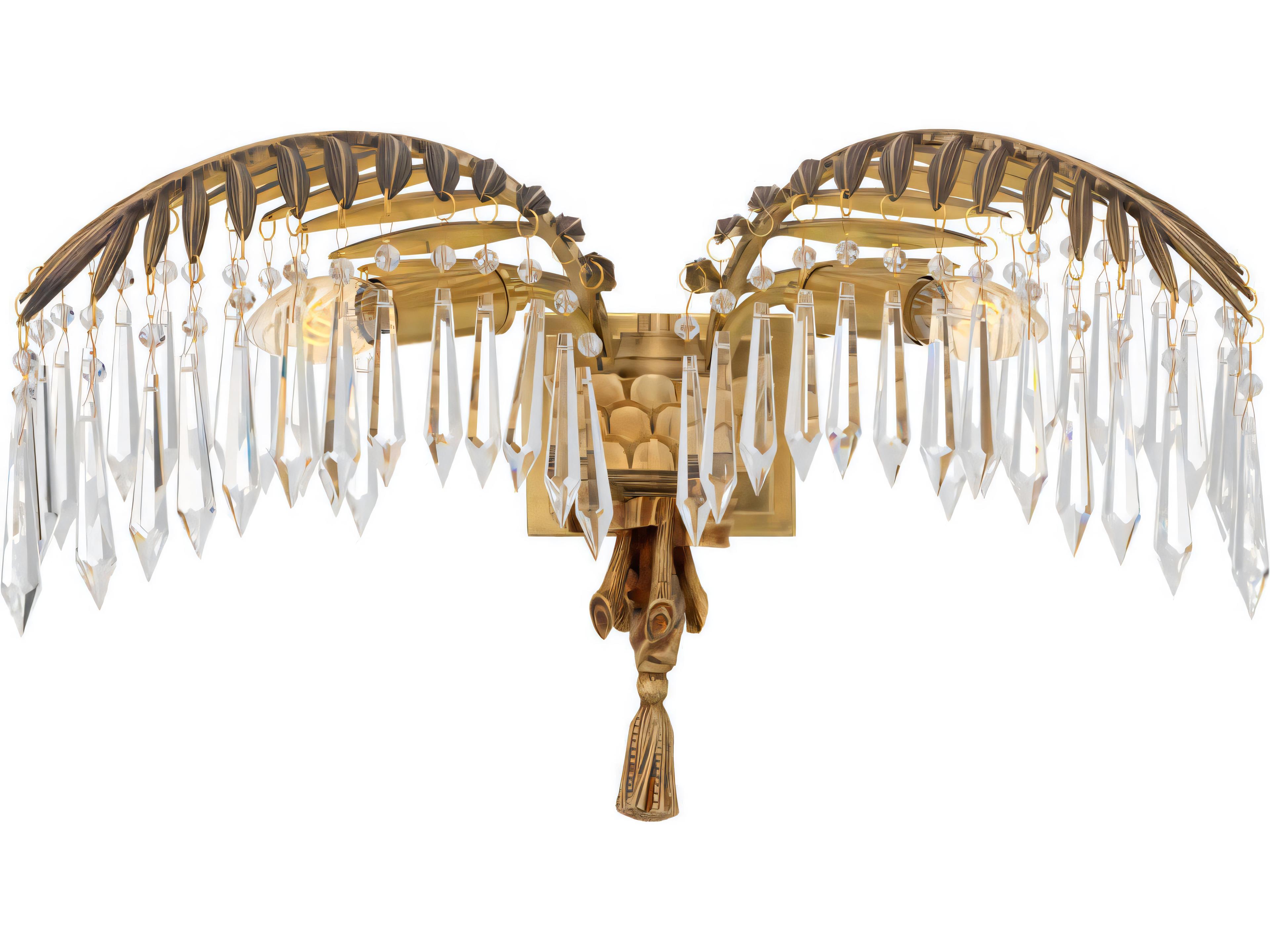 Eichholtz Hildebrandt Vintage Brass Wall Lamp