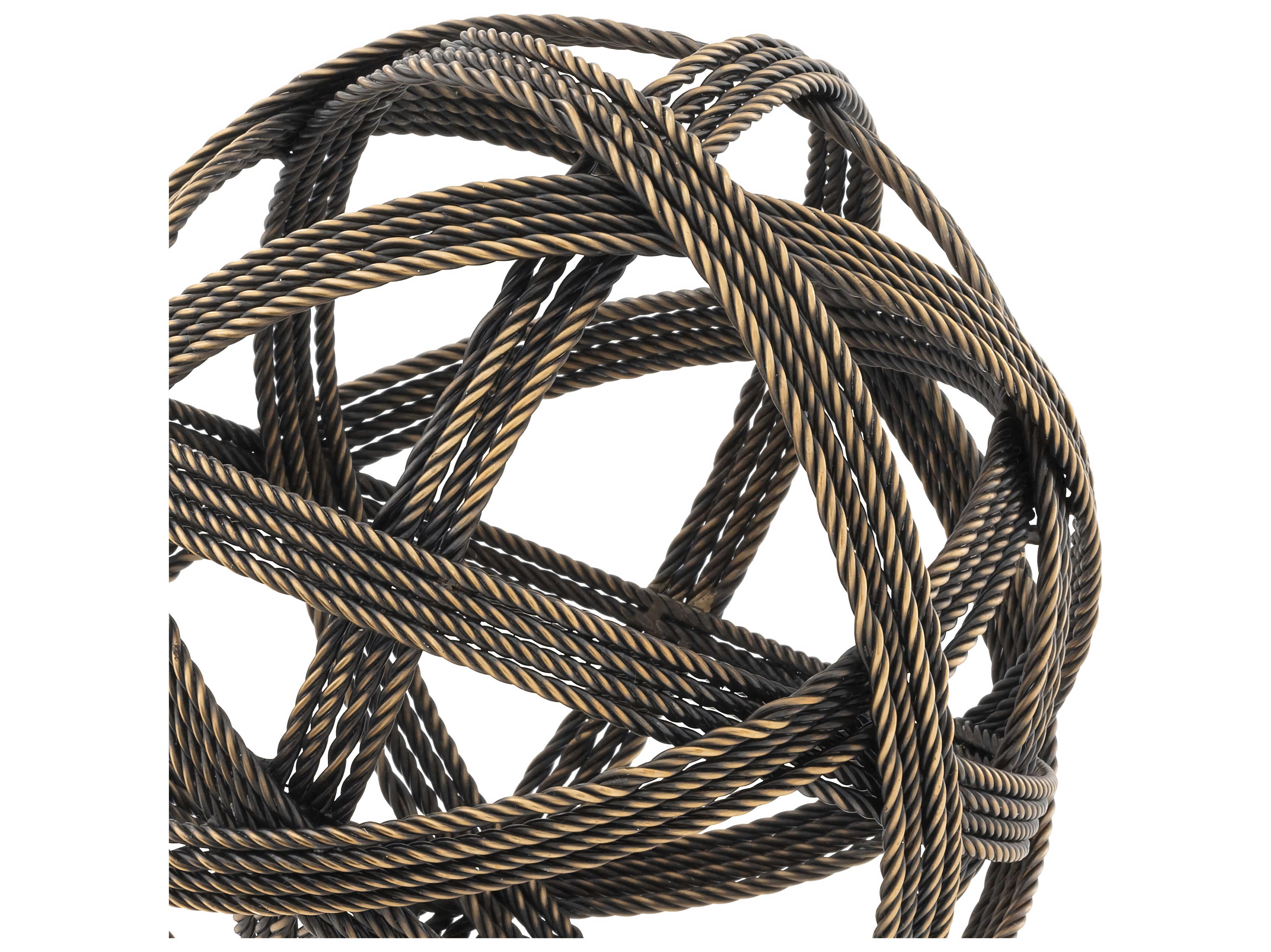 Eichholtz Melville Vintage Brass Desk Accessory Set of 2