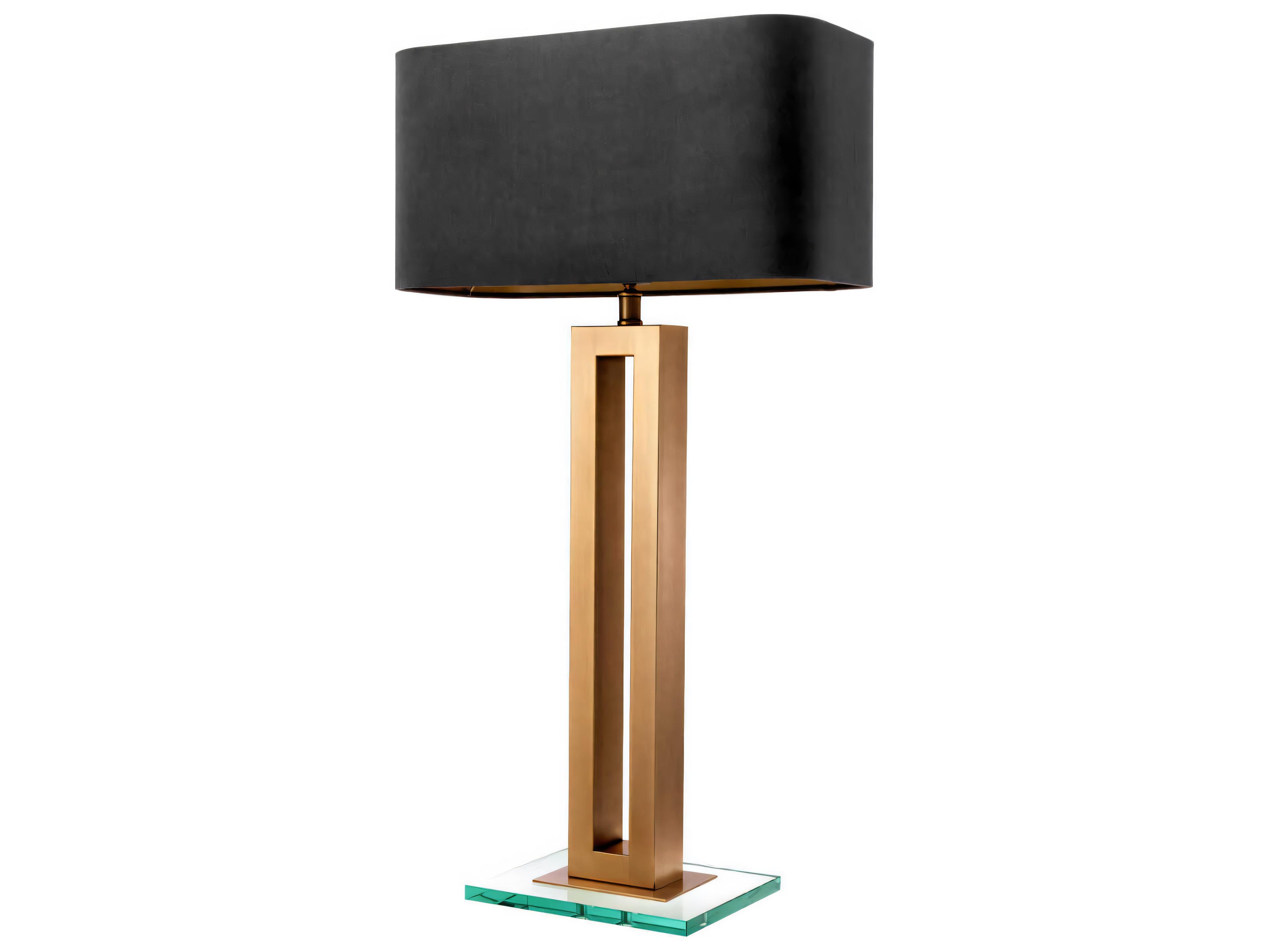 Eichholtz Cadogan Antique Brass Incl Shade Table Lamp