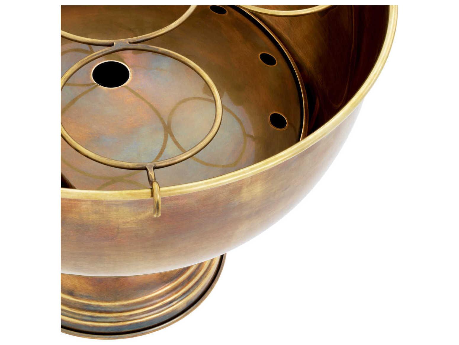 Eichholtz Jordan Vintage Brass Champagne Cooler