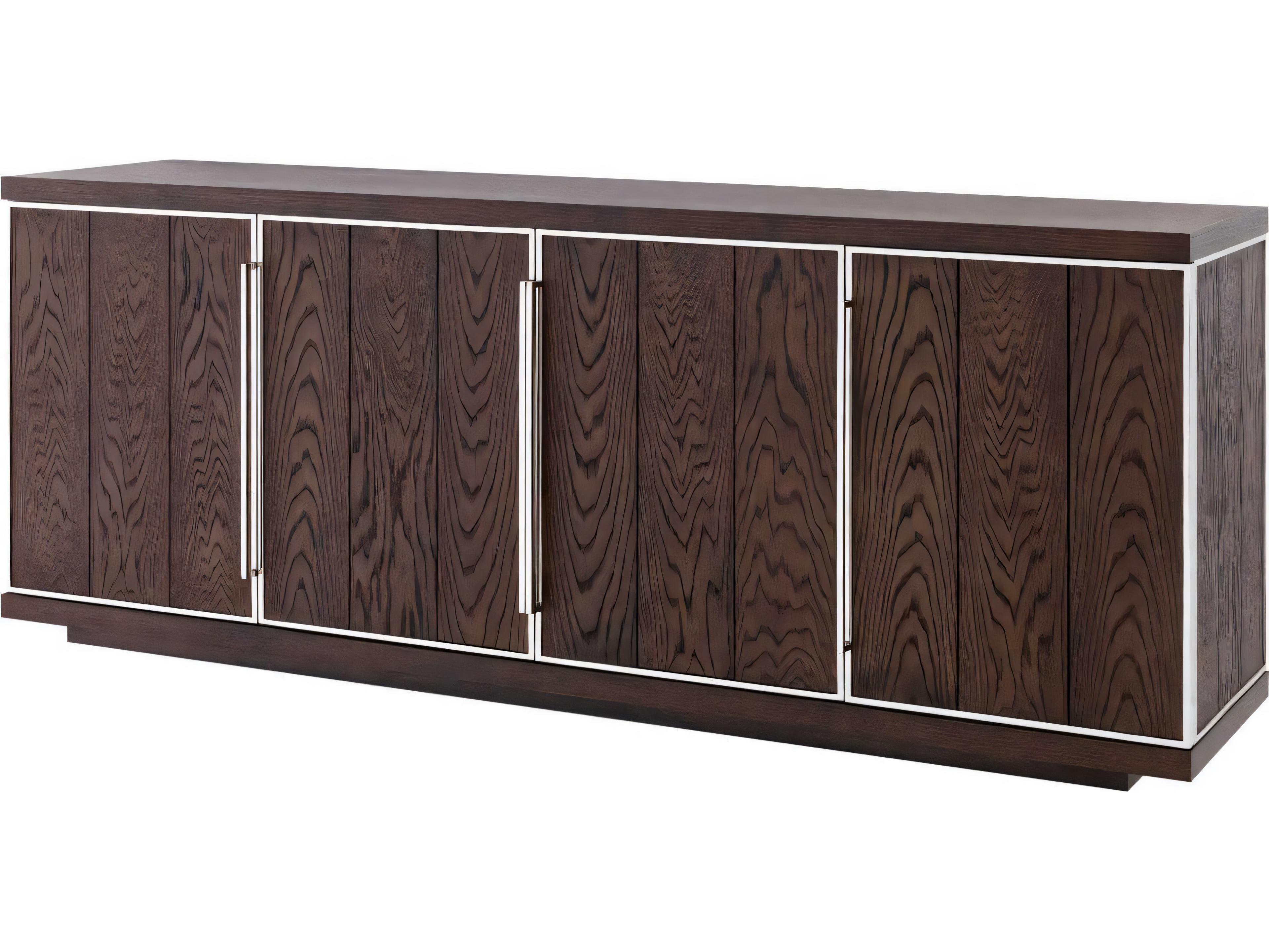 Eichholtz Renzo Mocha Crown Oak Veneer Dresser