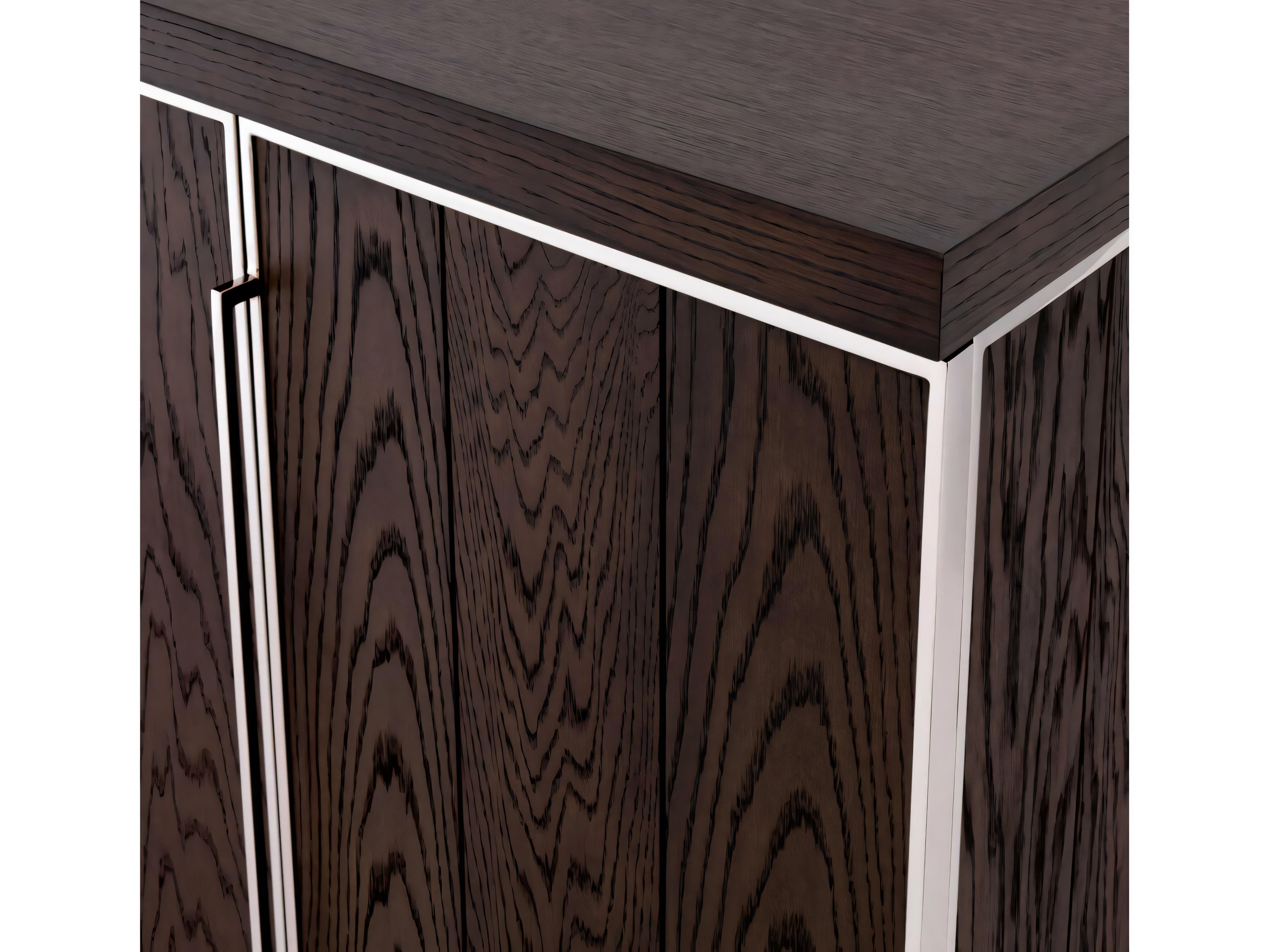 Eichholtz Renzo Mocha Crown Oak Veneer Dresser