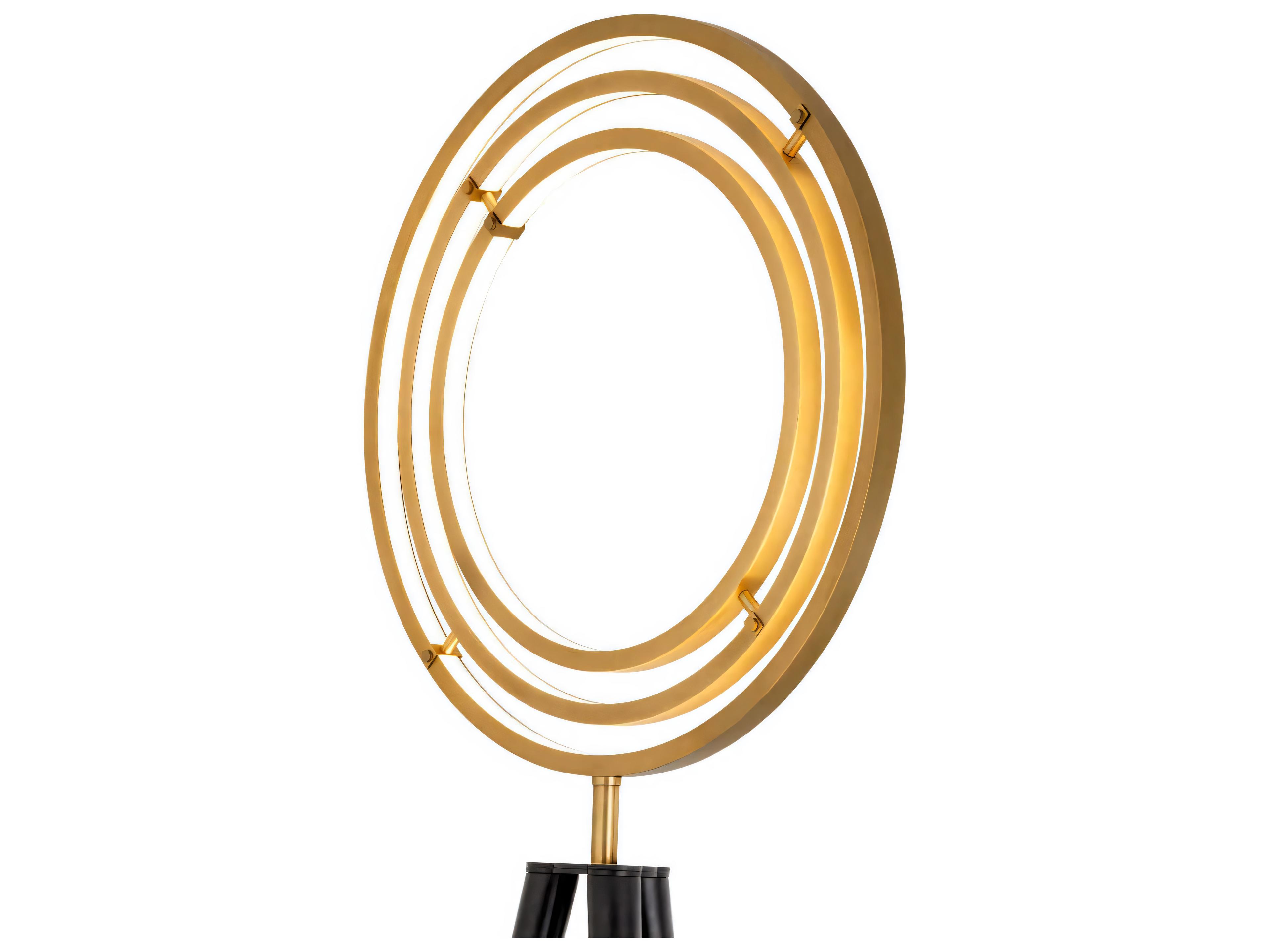 Eichholtz Cassini Antique Brass Floor Lamp