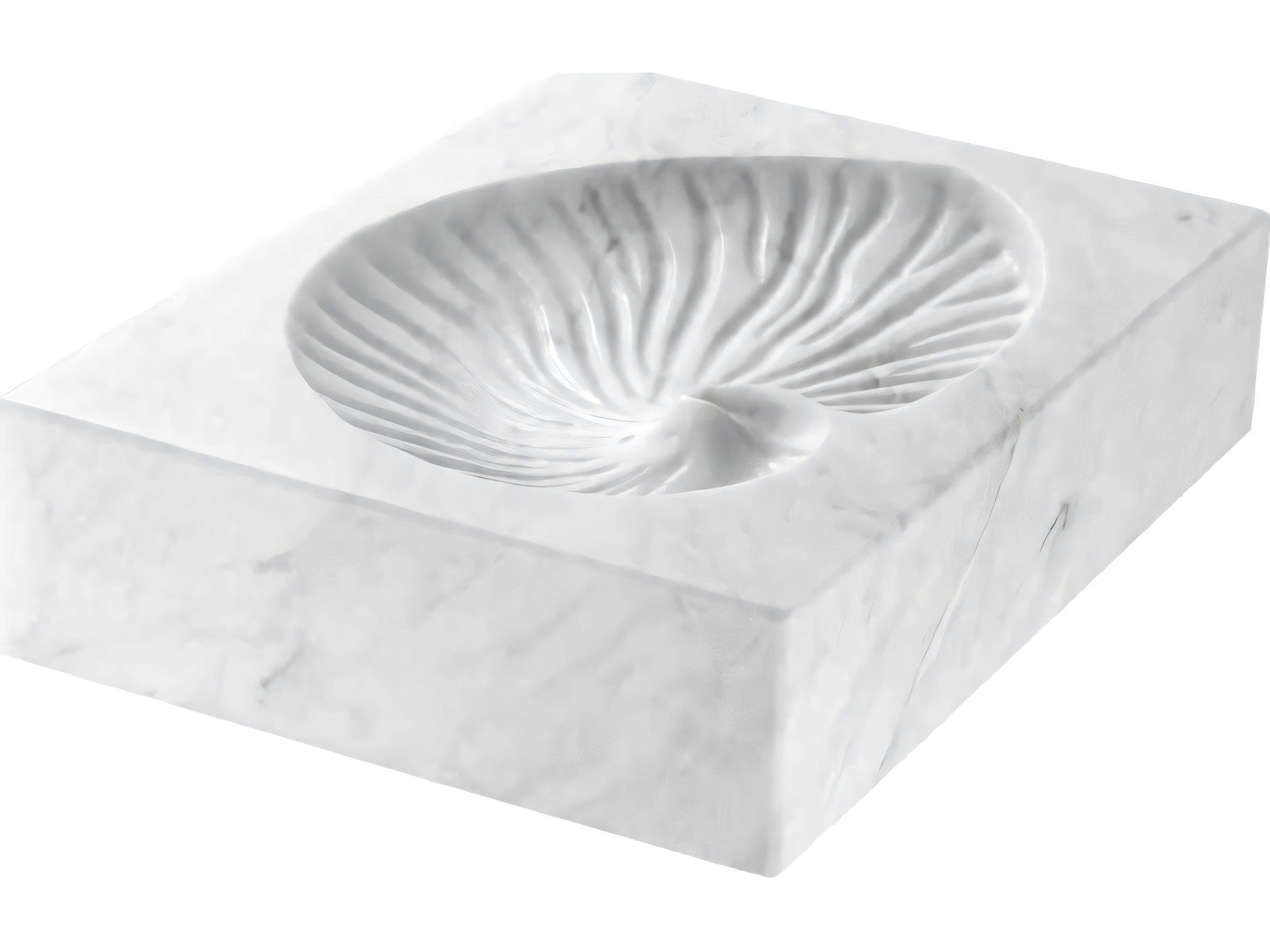 Eichholtz Conchiglia White Marble Object