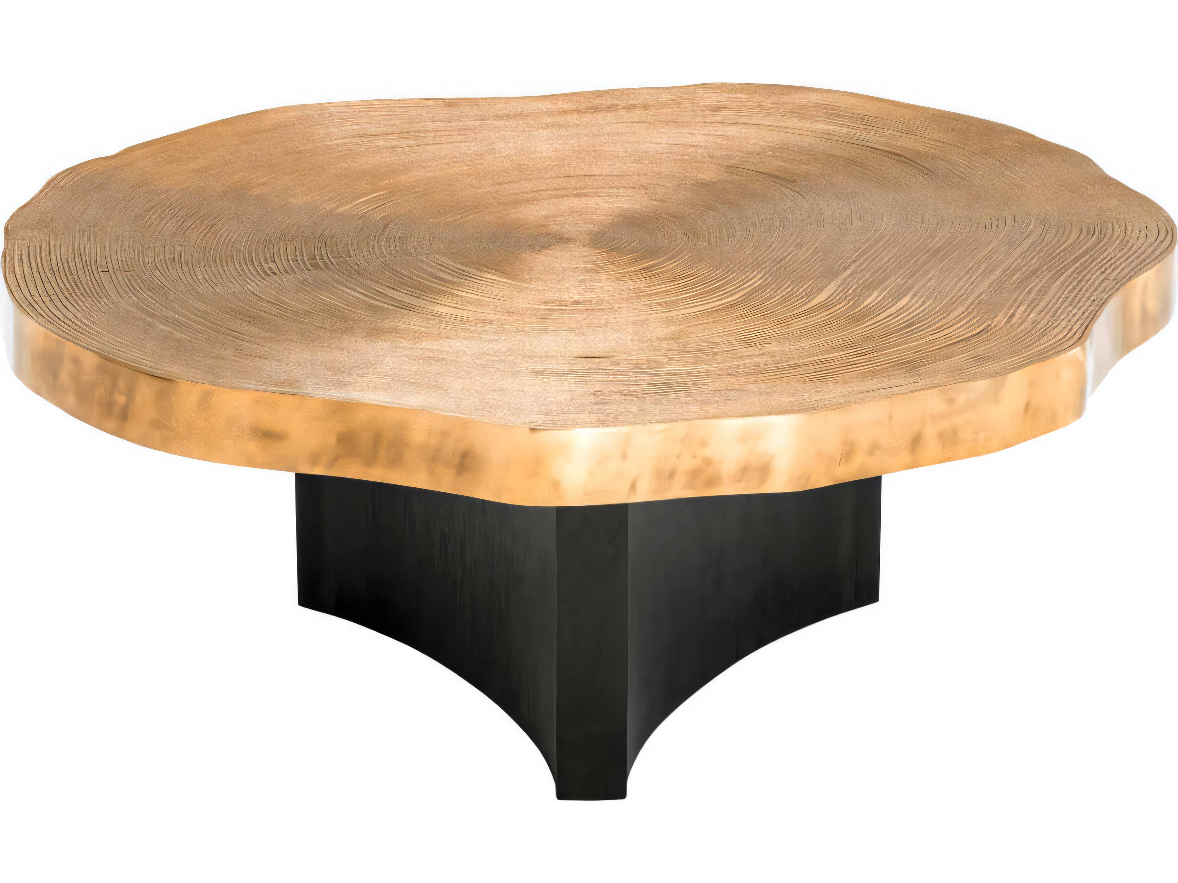 Eichholtz Thousand Oaks Brass Set of 2 Coffee Table