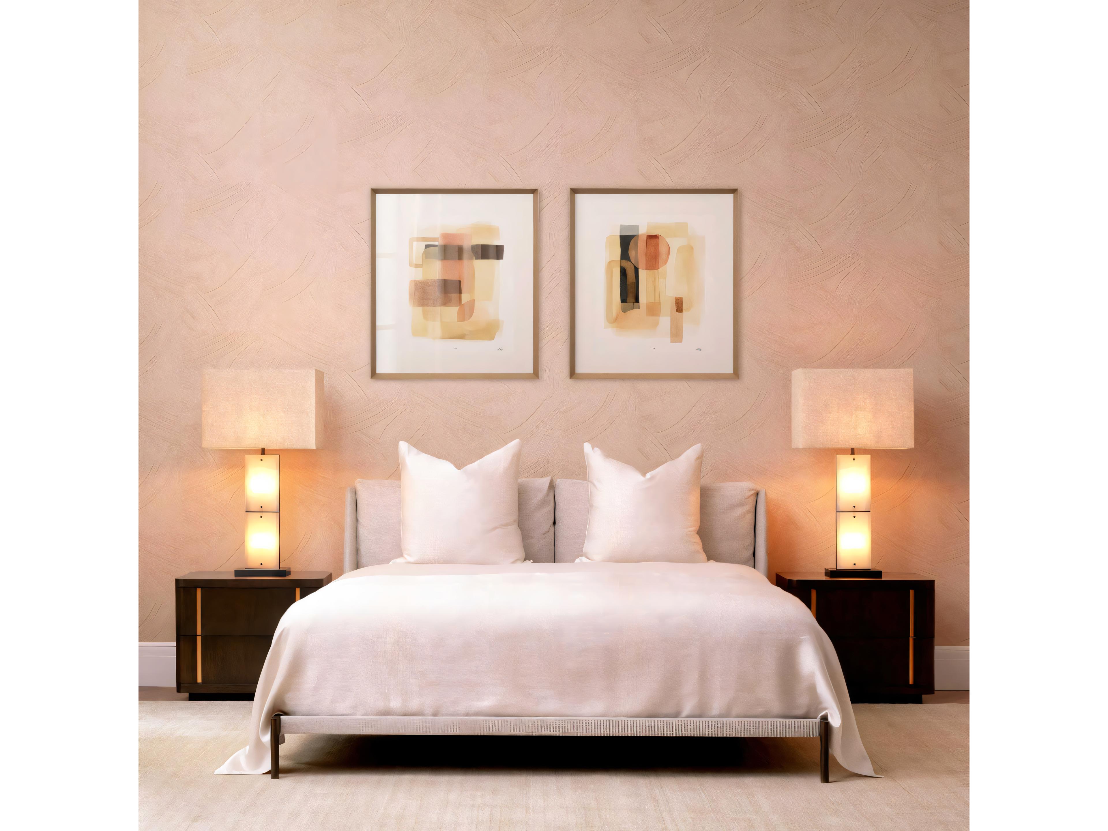 Eichholtz Modesto Mocha Oak Veneer Nightstand