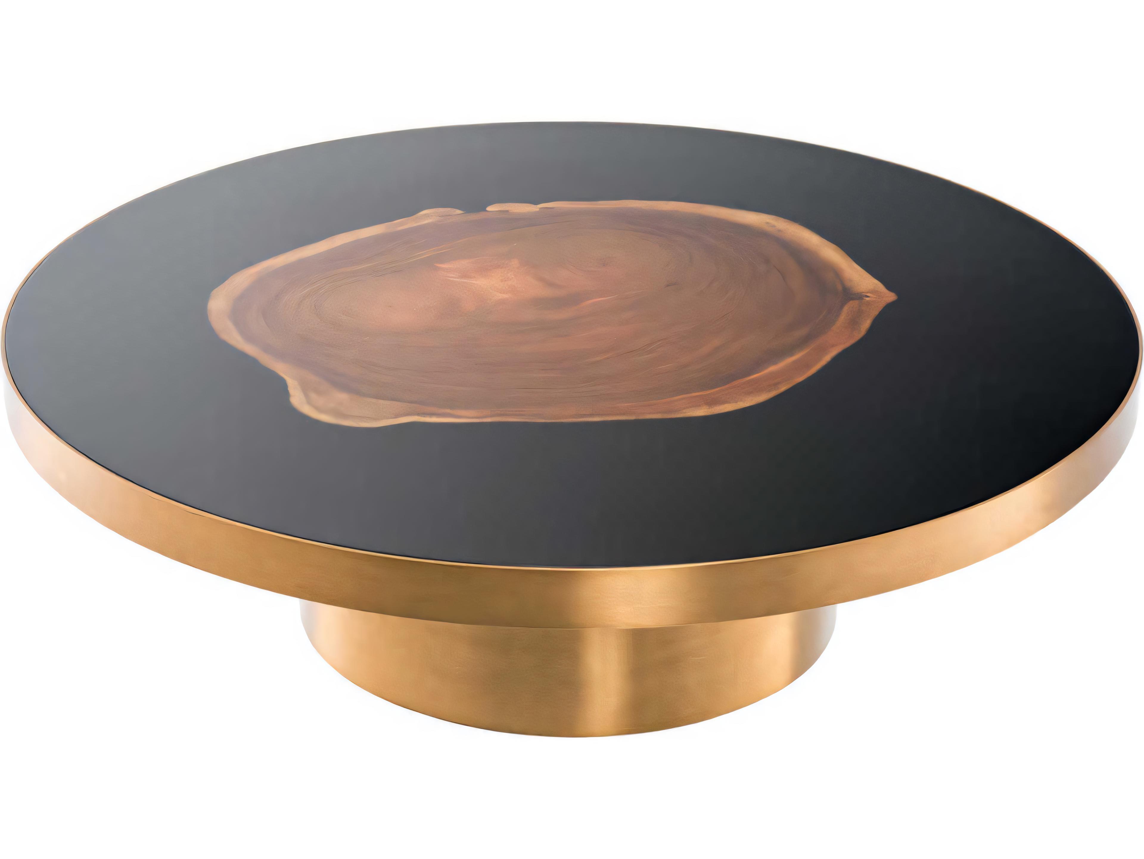 Eichholtz Concord Brushed Brass Coffee Table