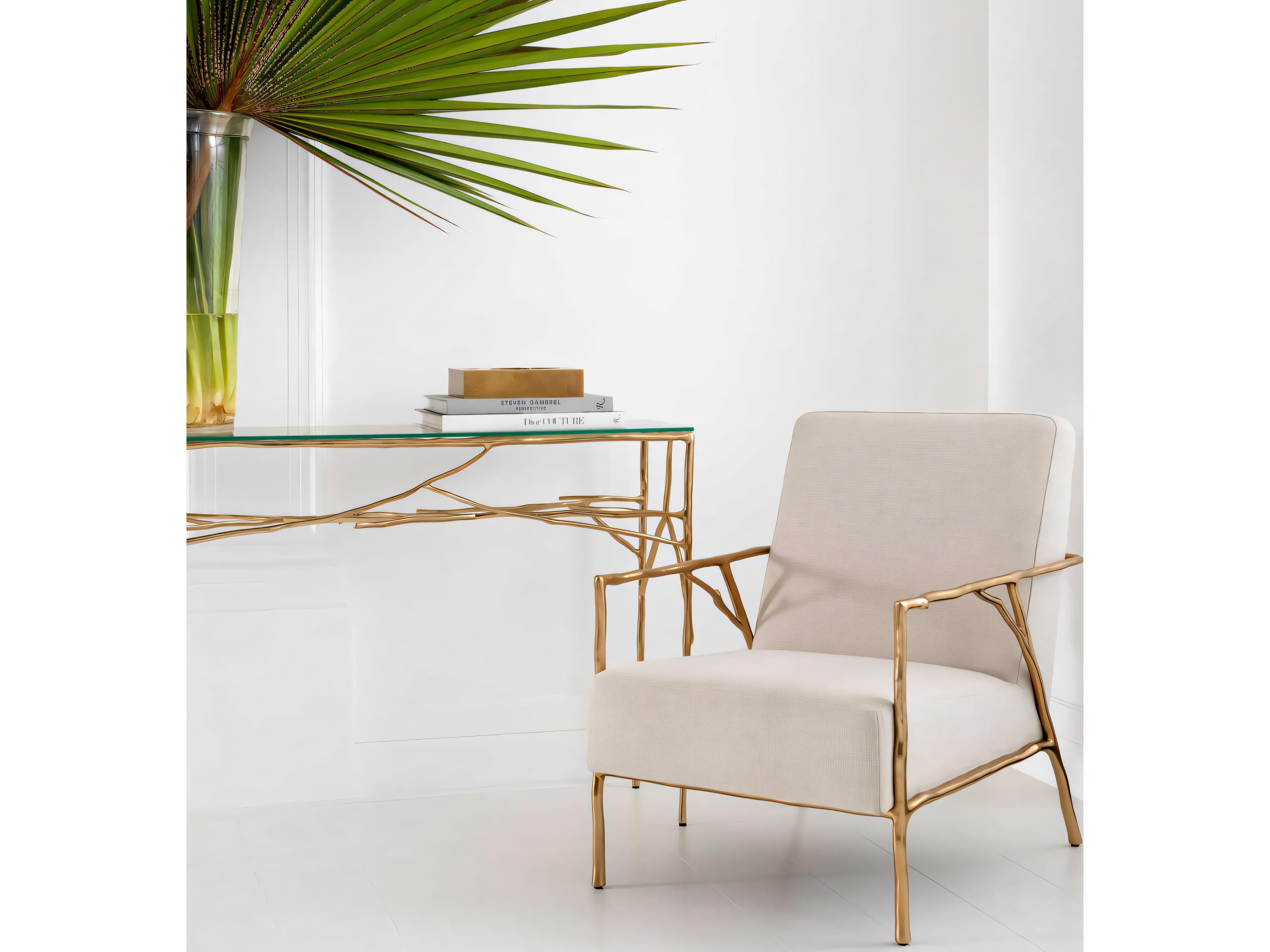 Eichholtz Antico Gold Console Table