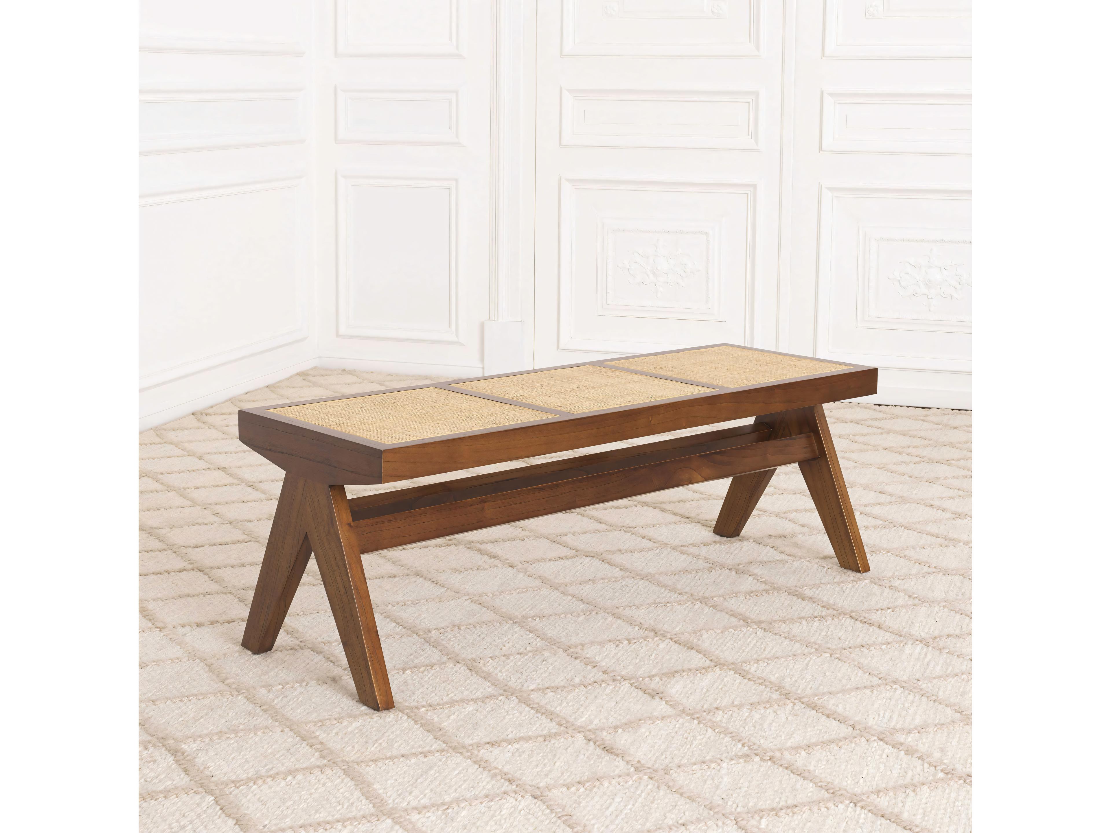 Eichholtz Arnaud Classic Brown Bench