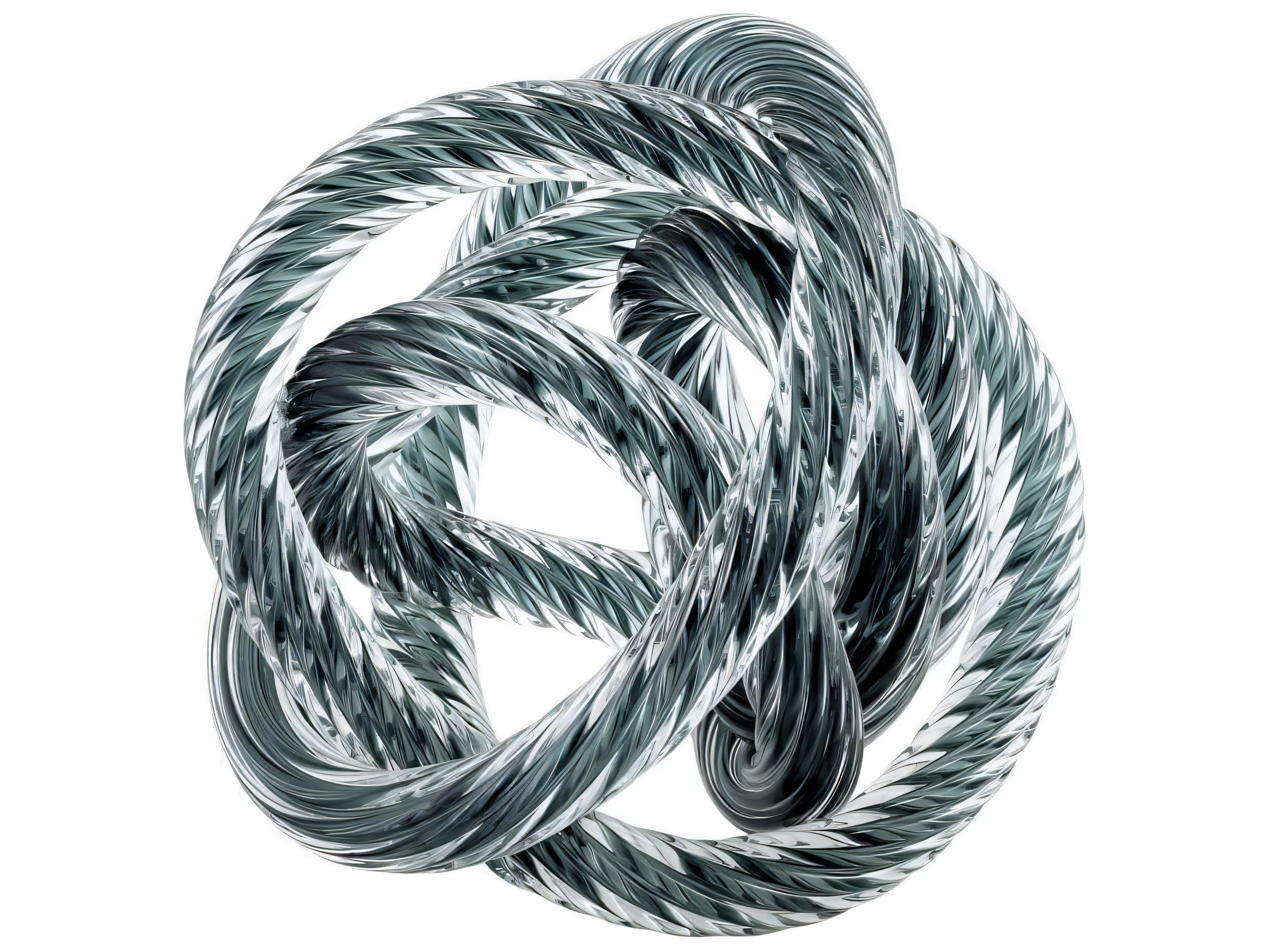 Eichholtz Dominico Grey Blue Glass Desk Accessory