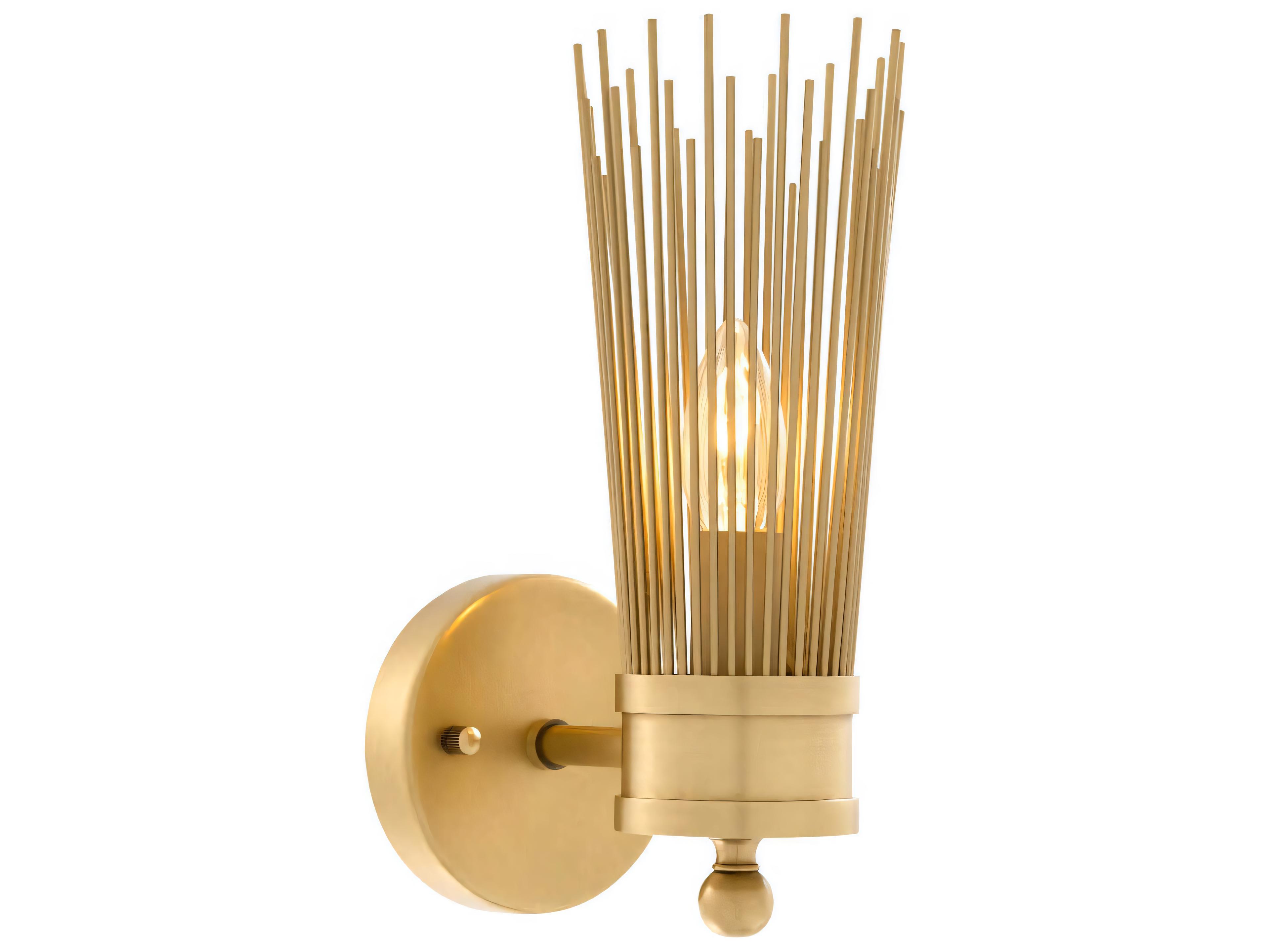 Eichholtz Romeo Single Antique Brass Wall Lamp