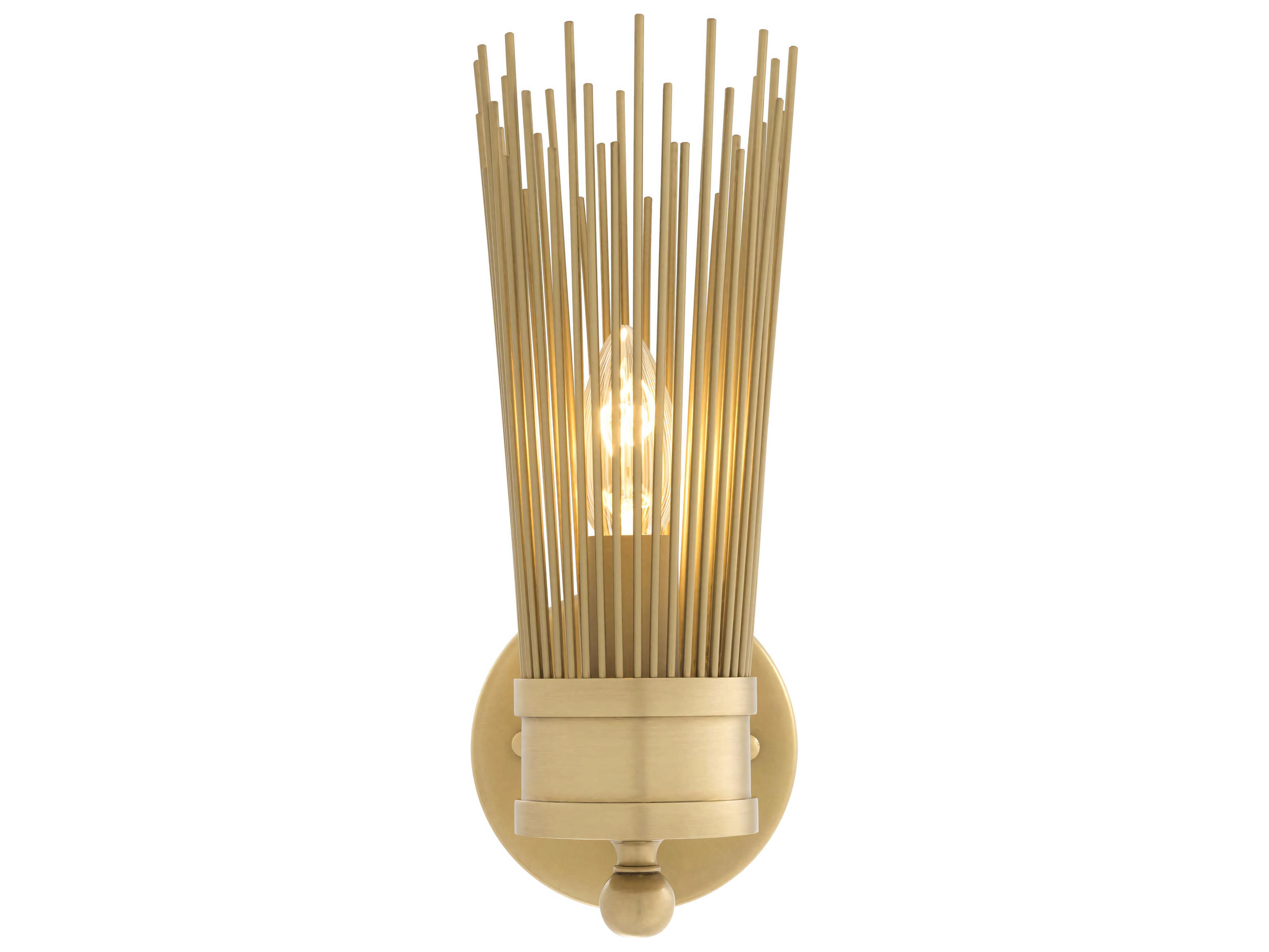 Eichholtz Romeo Single Antique Brass Wall Lamp