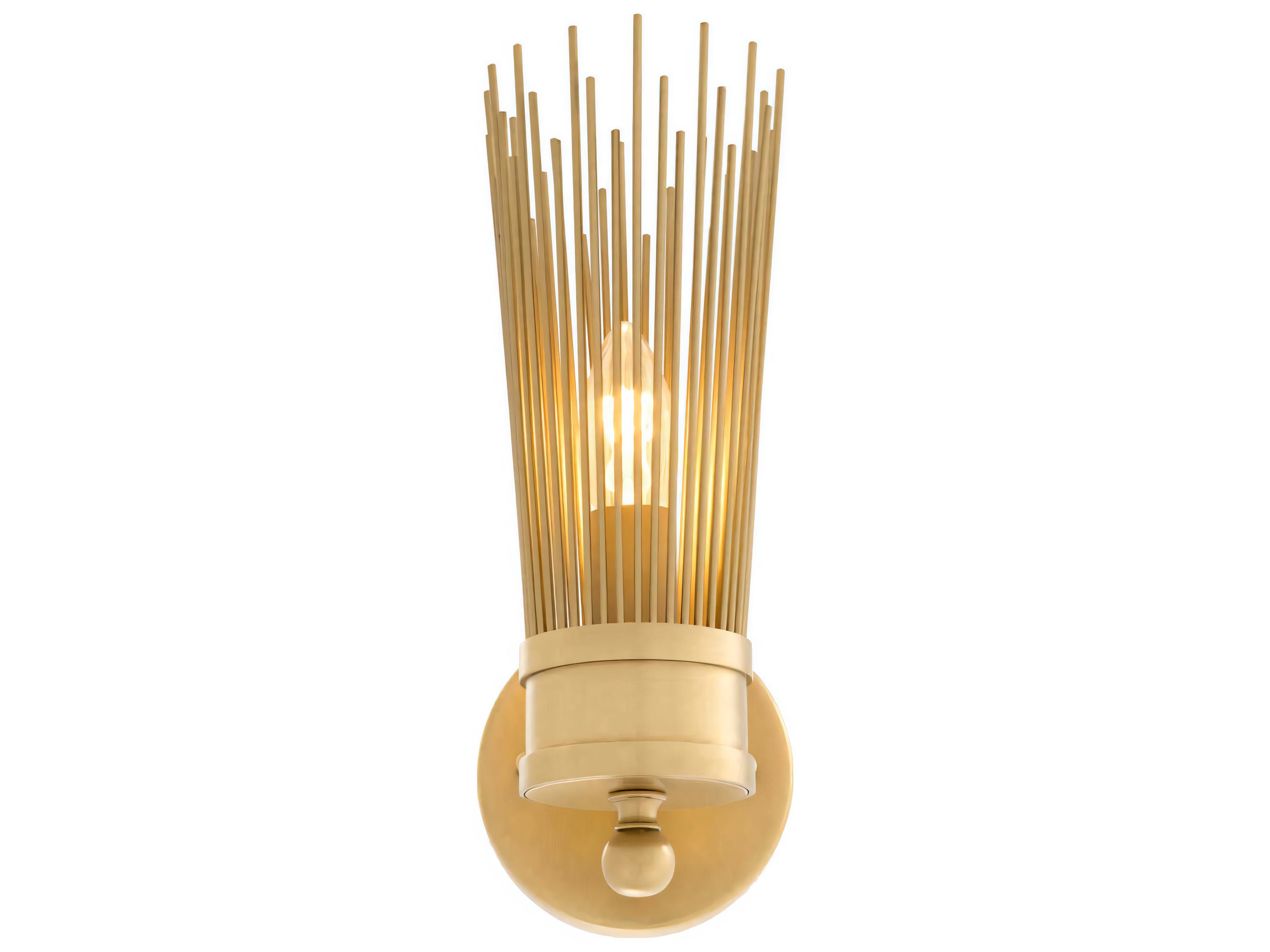 Eichholtz Romeo Single Antique Brass Wall Lamp