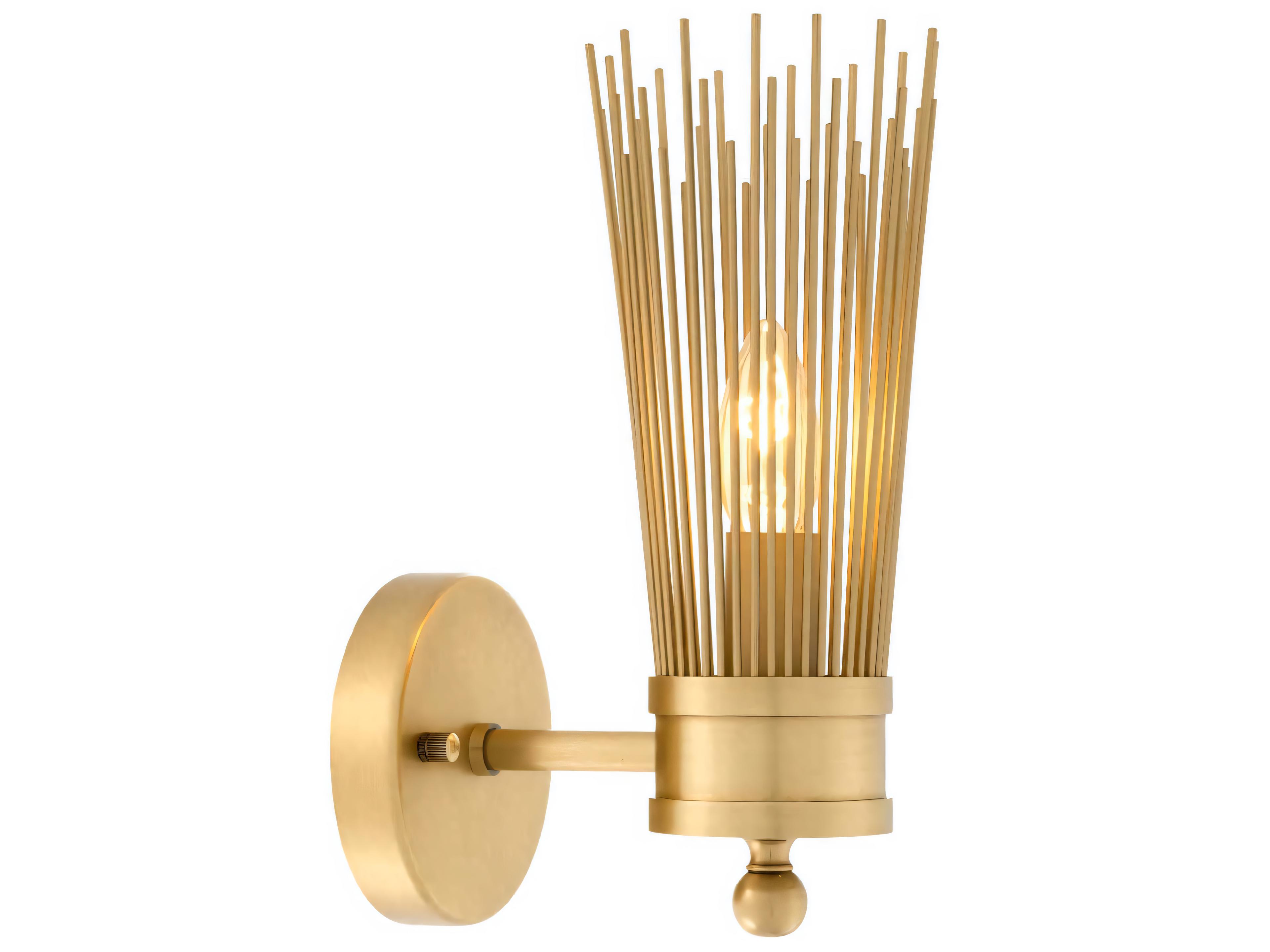 Eichholtz Romeo Single Antique Brass Wall Lamp