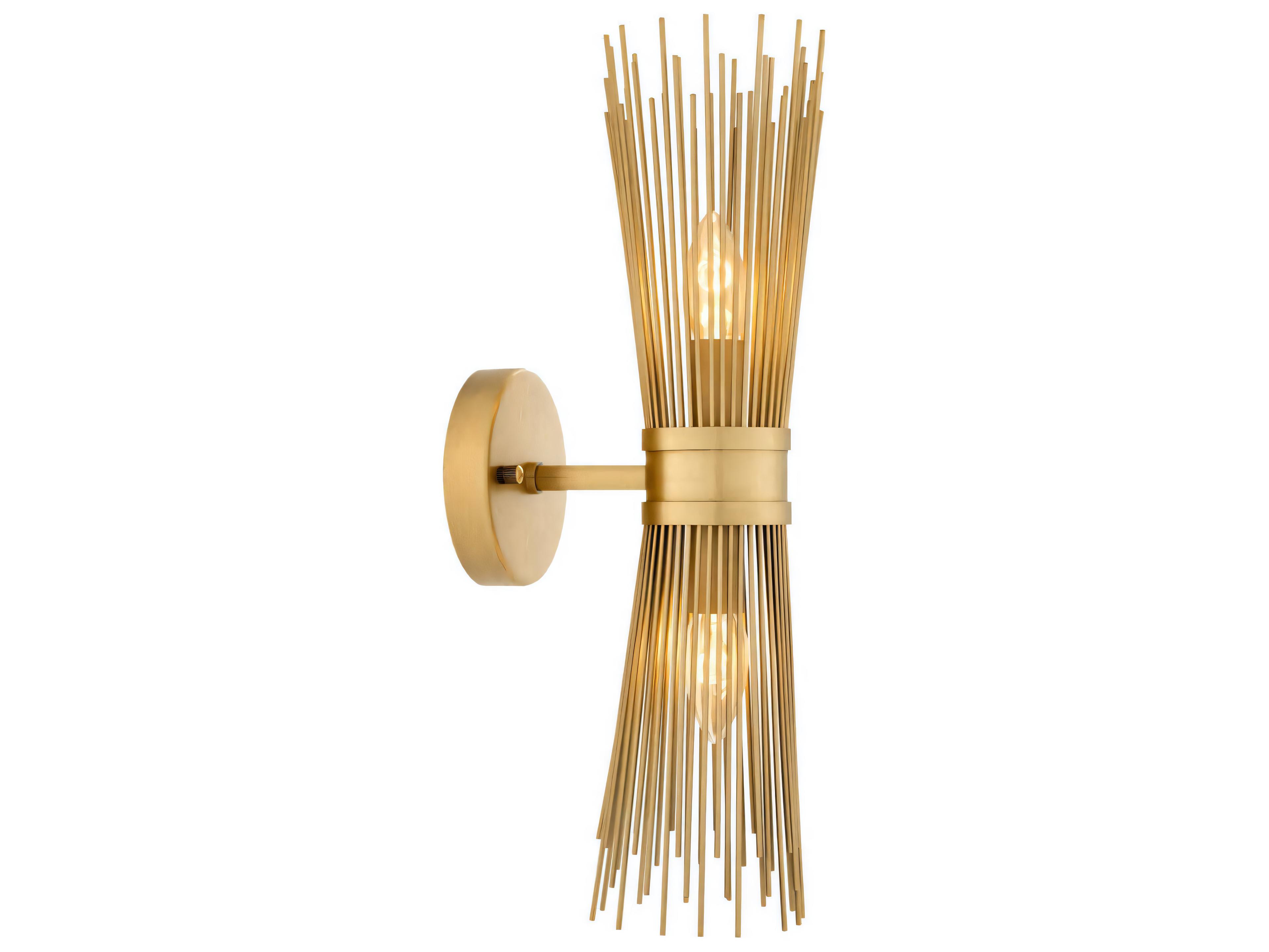 Eichholtz Romeo Double Antique Brass Wall Lamp