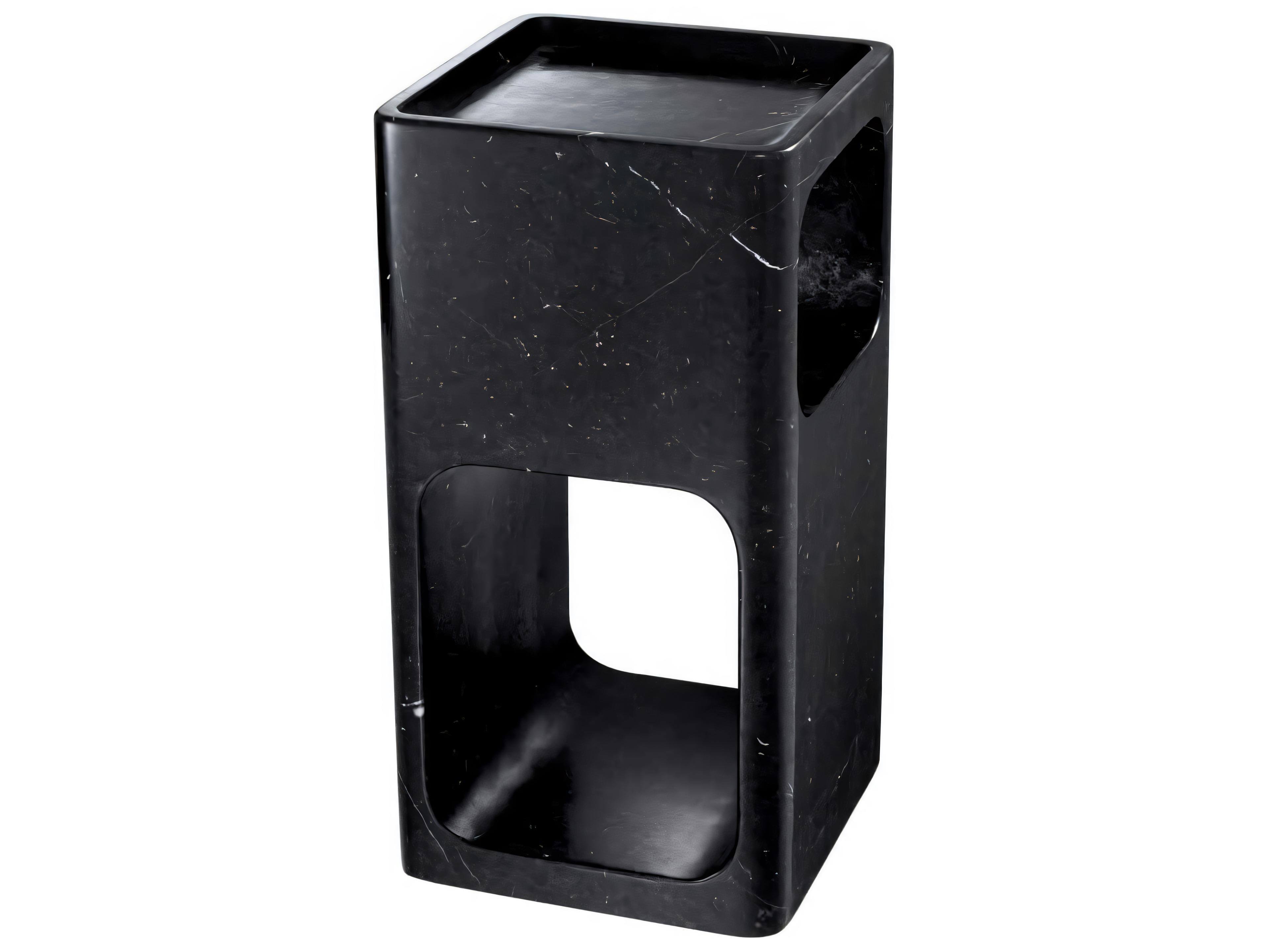 Eichholtz Adler Black Marble Side Table