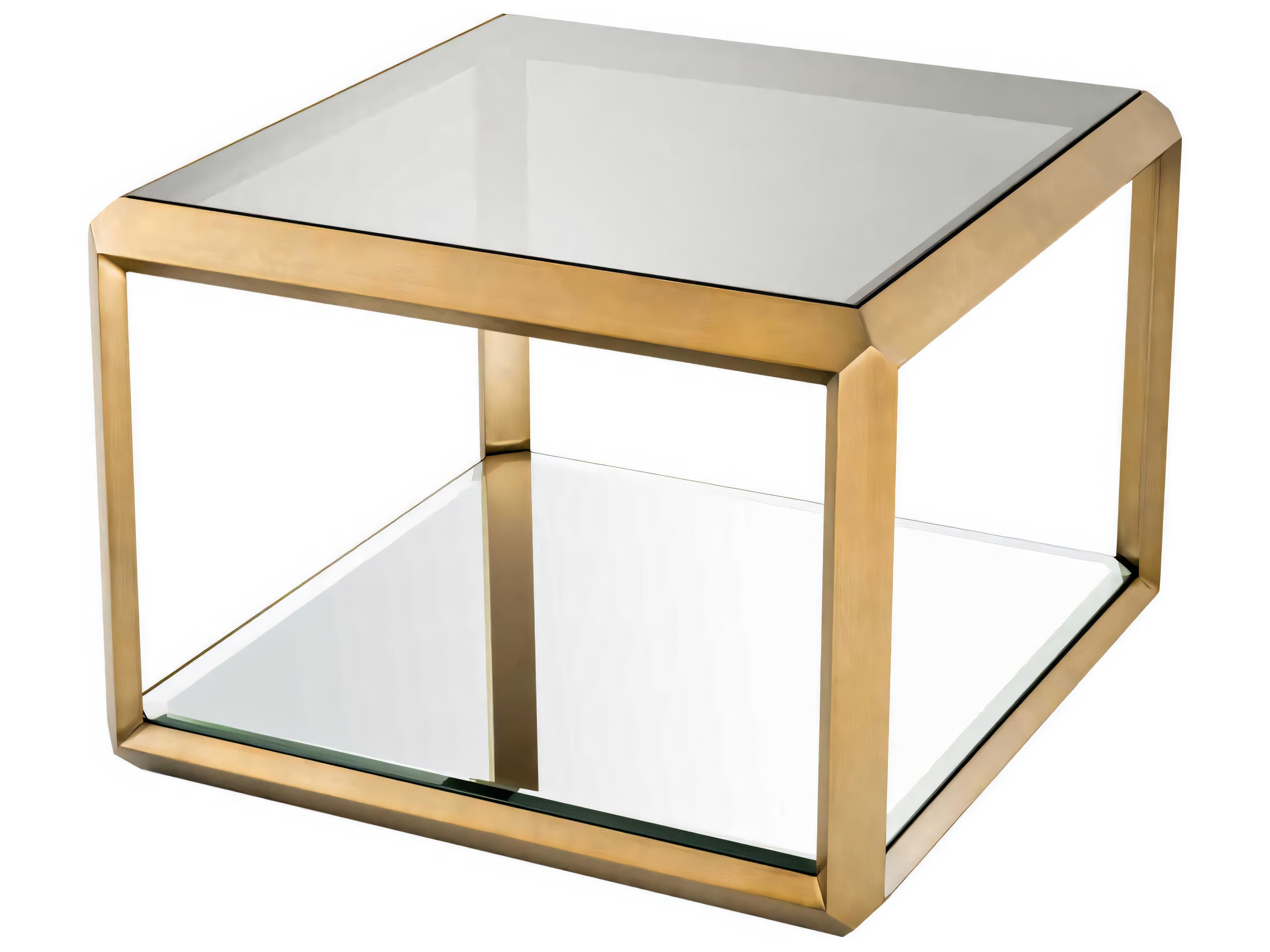 Eichholtz Callum Brushed Brass Side Table