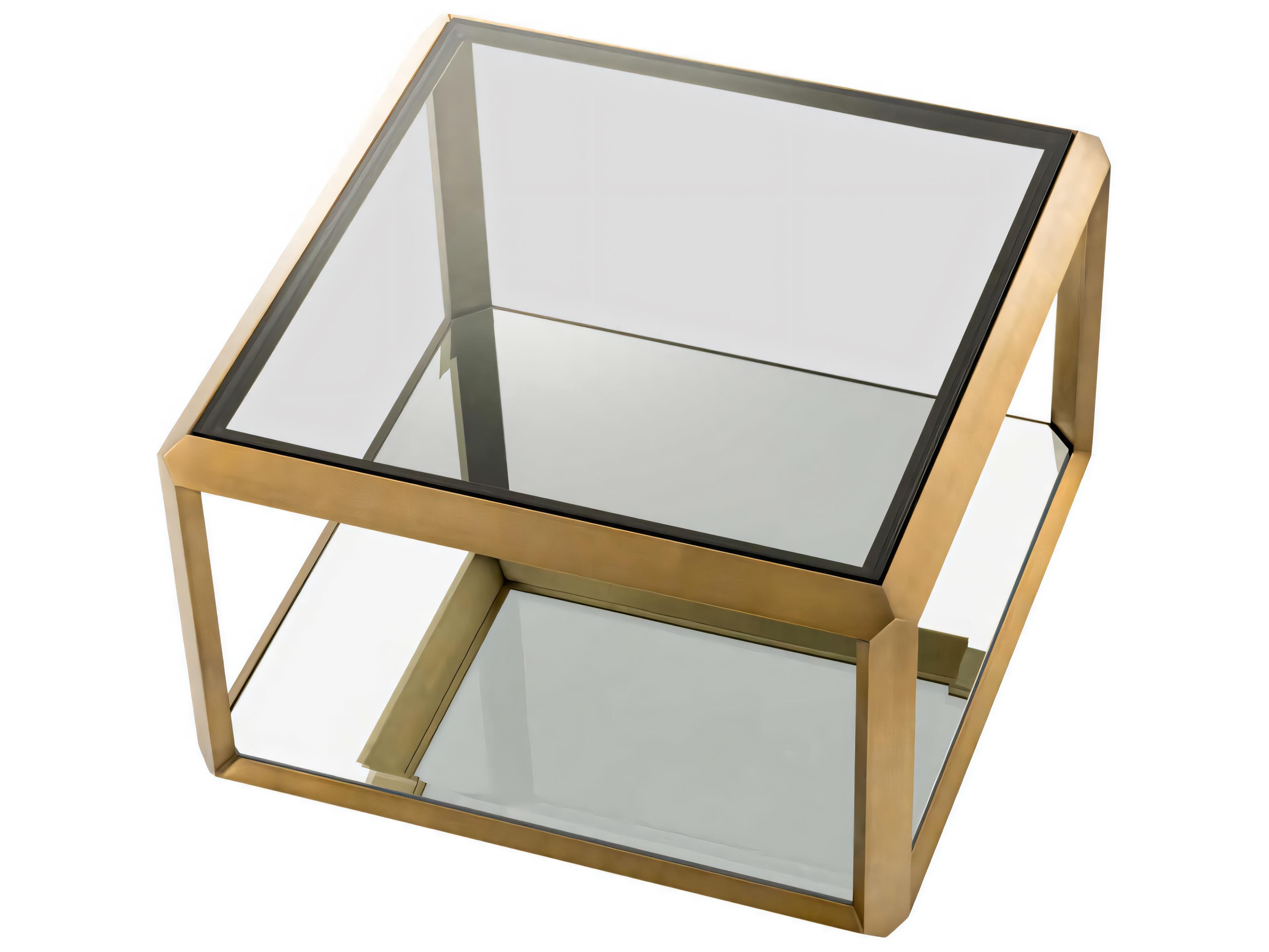 Eichholtz Callum Brushed Brass Side Table