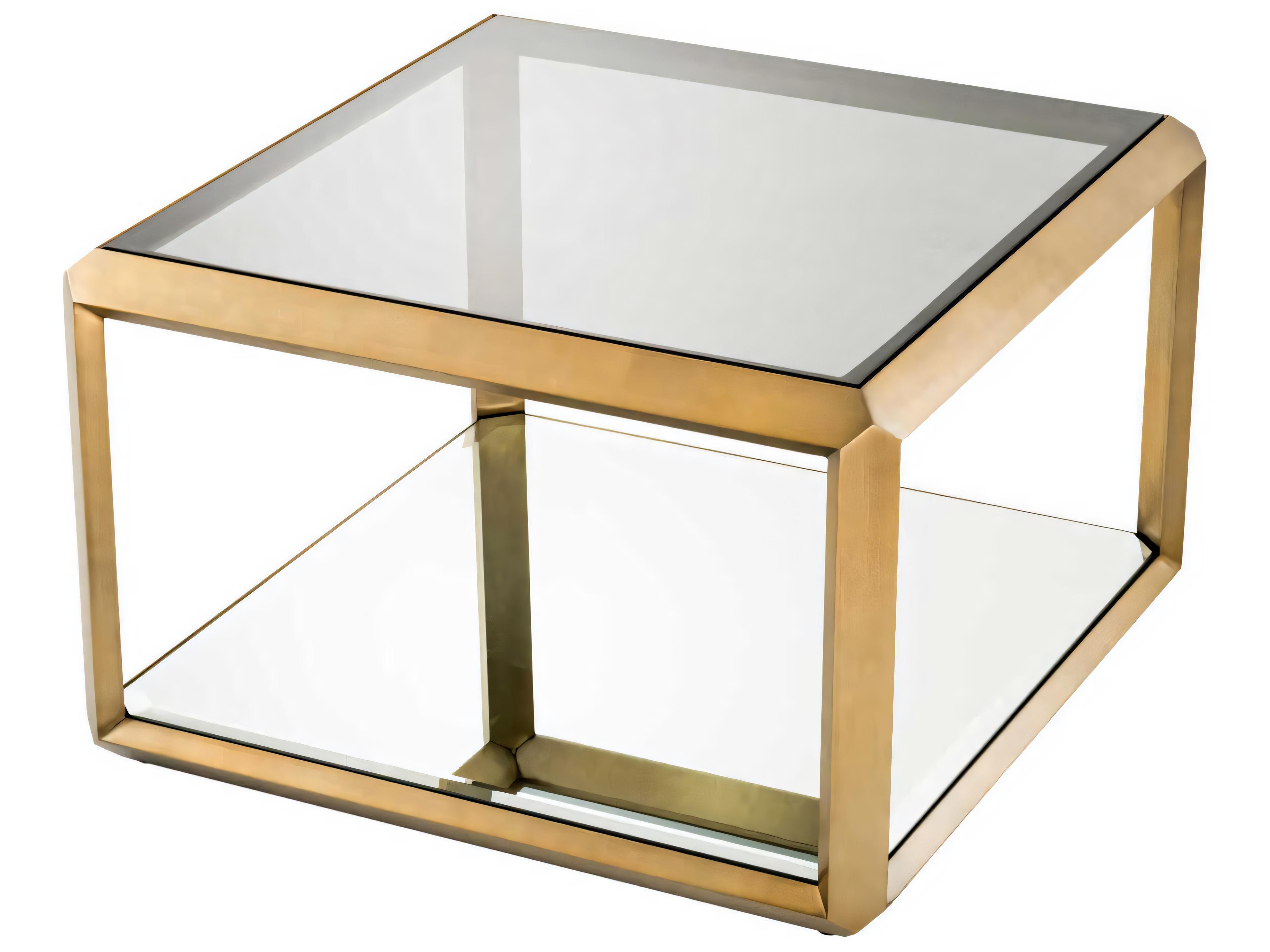 Eichholtz Callum Brushed Brass Side Table