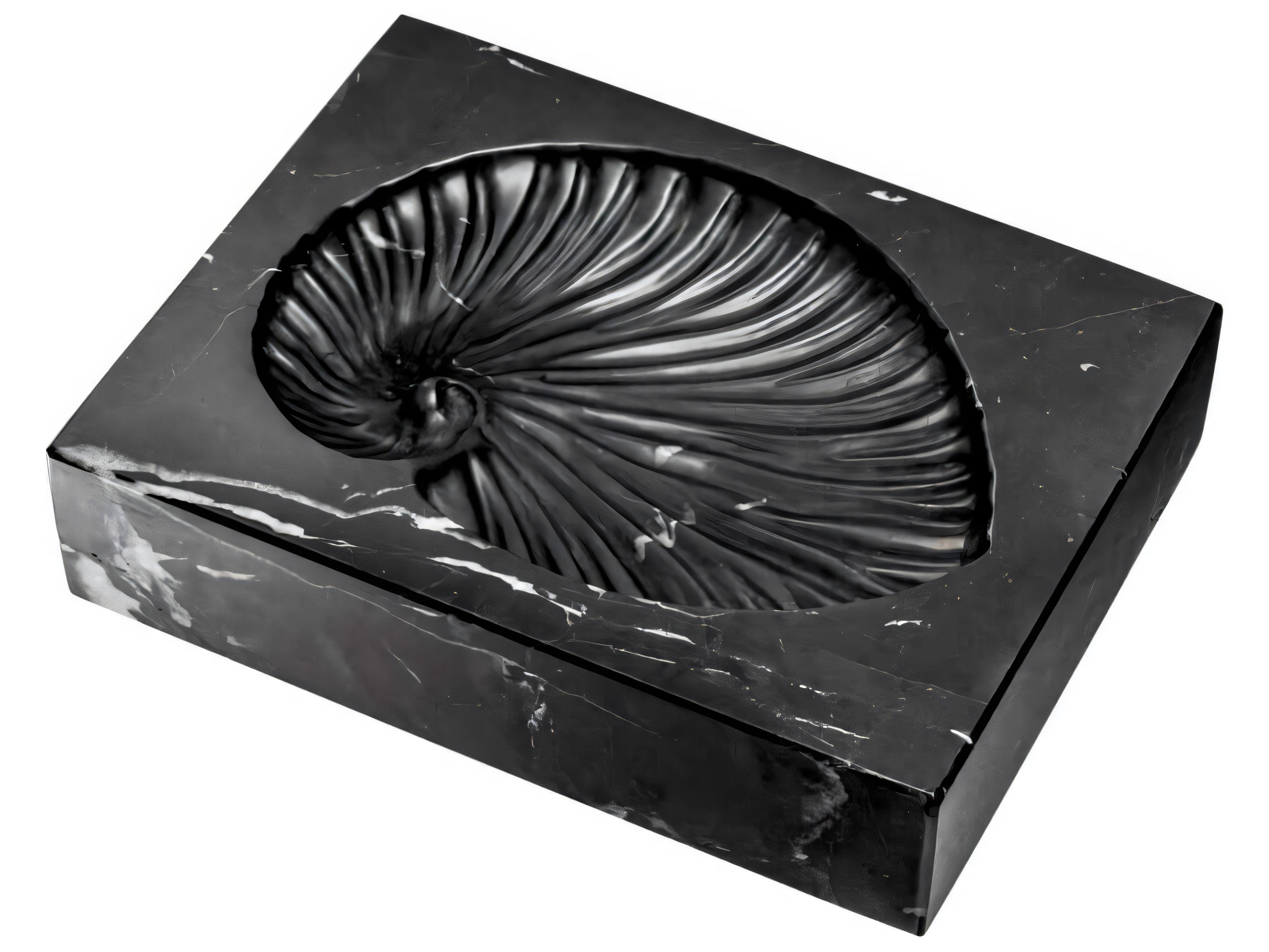 Eichholtz Conchiglia Black Marble Object