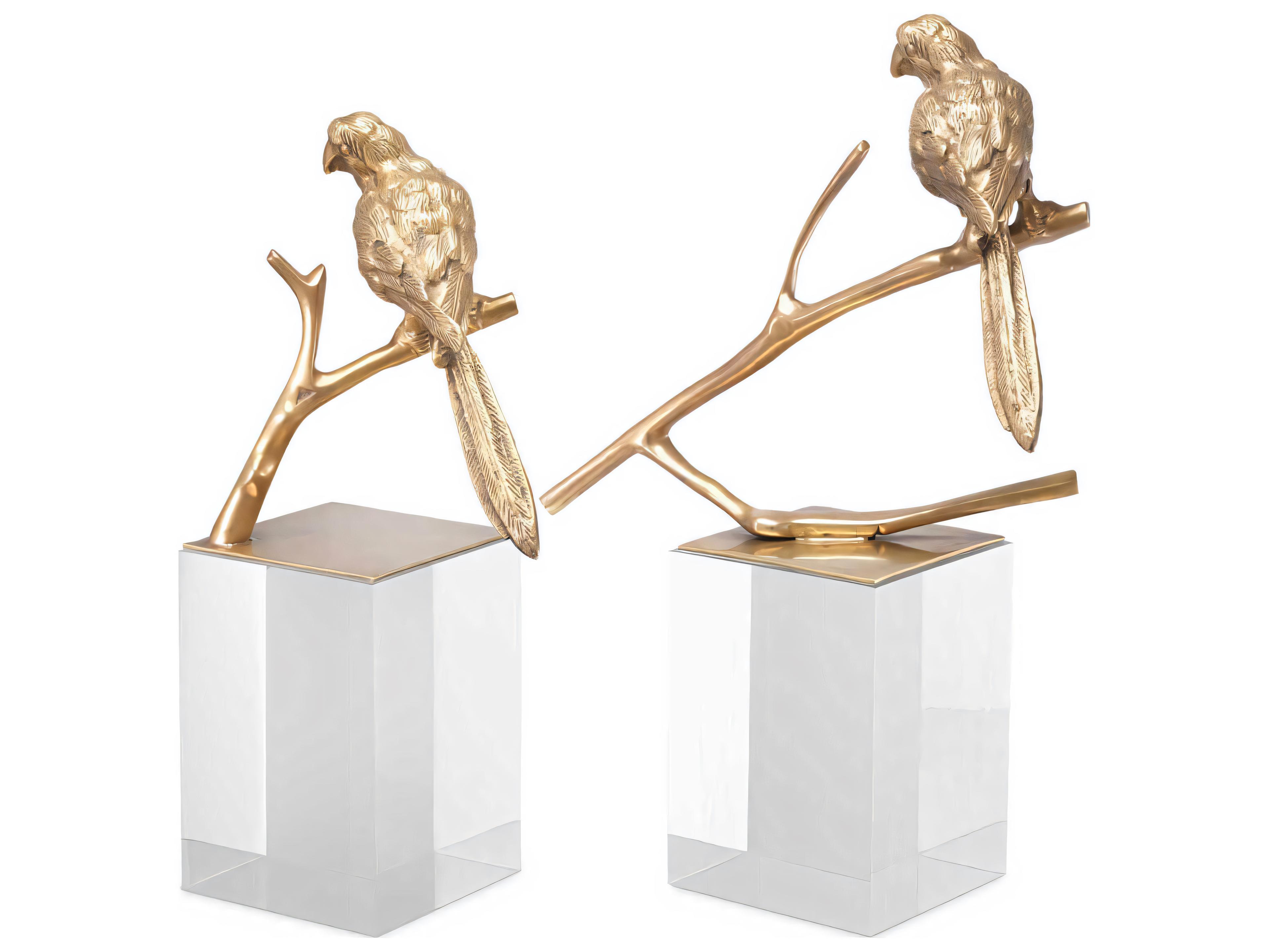 Eichholtz Morgana Vintage Brass Object Set of 2