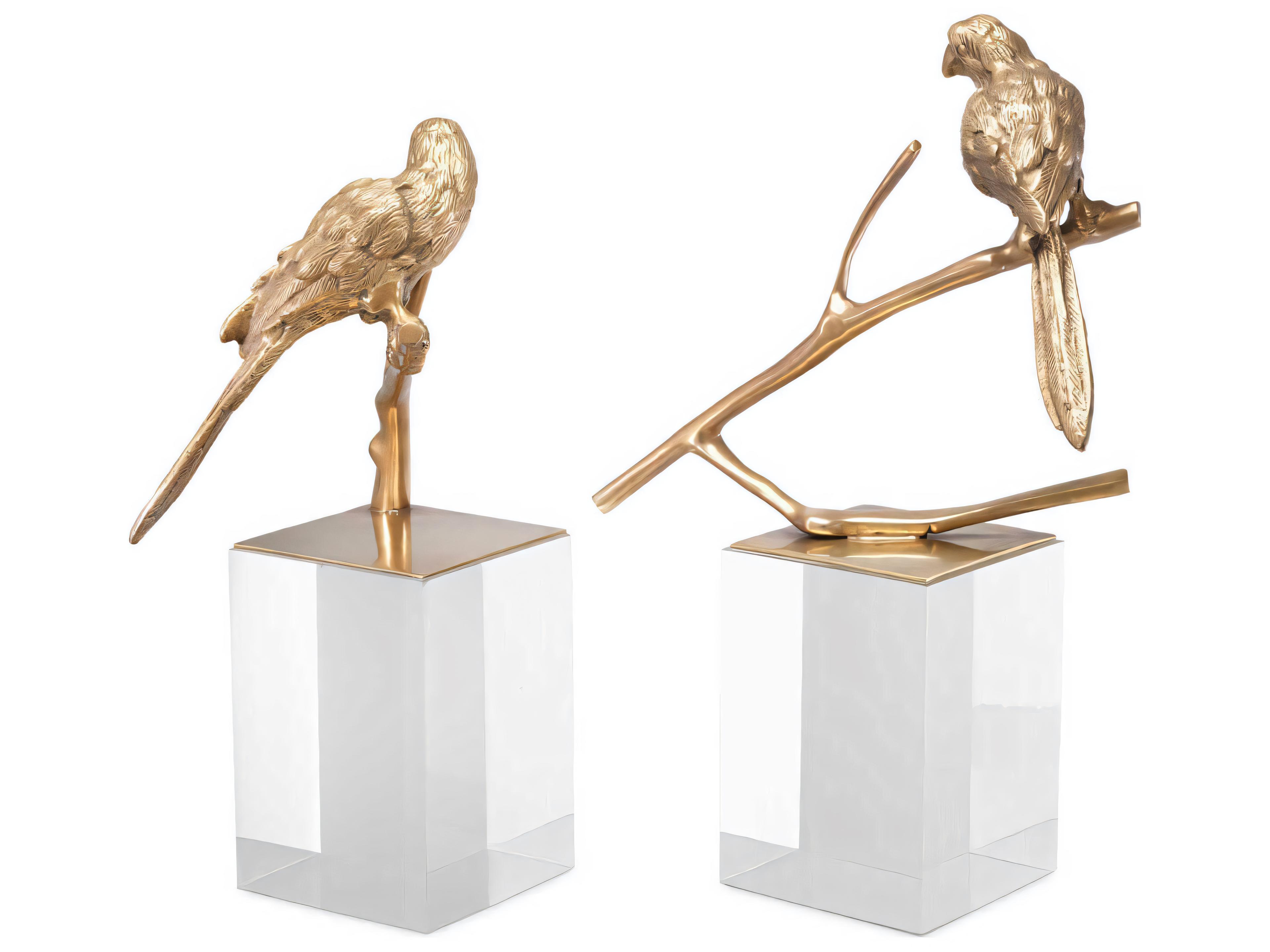 Eichholtz Morgana Vintage Brass Object Set of 2