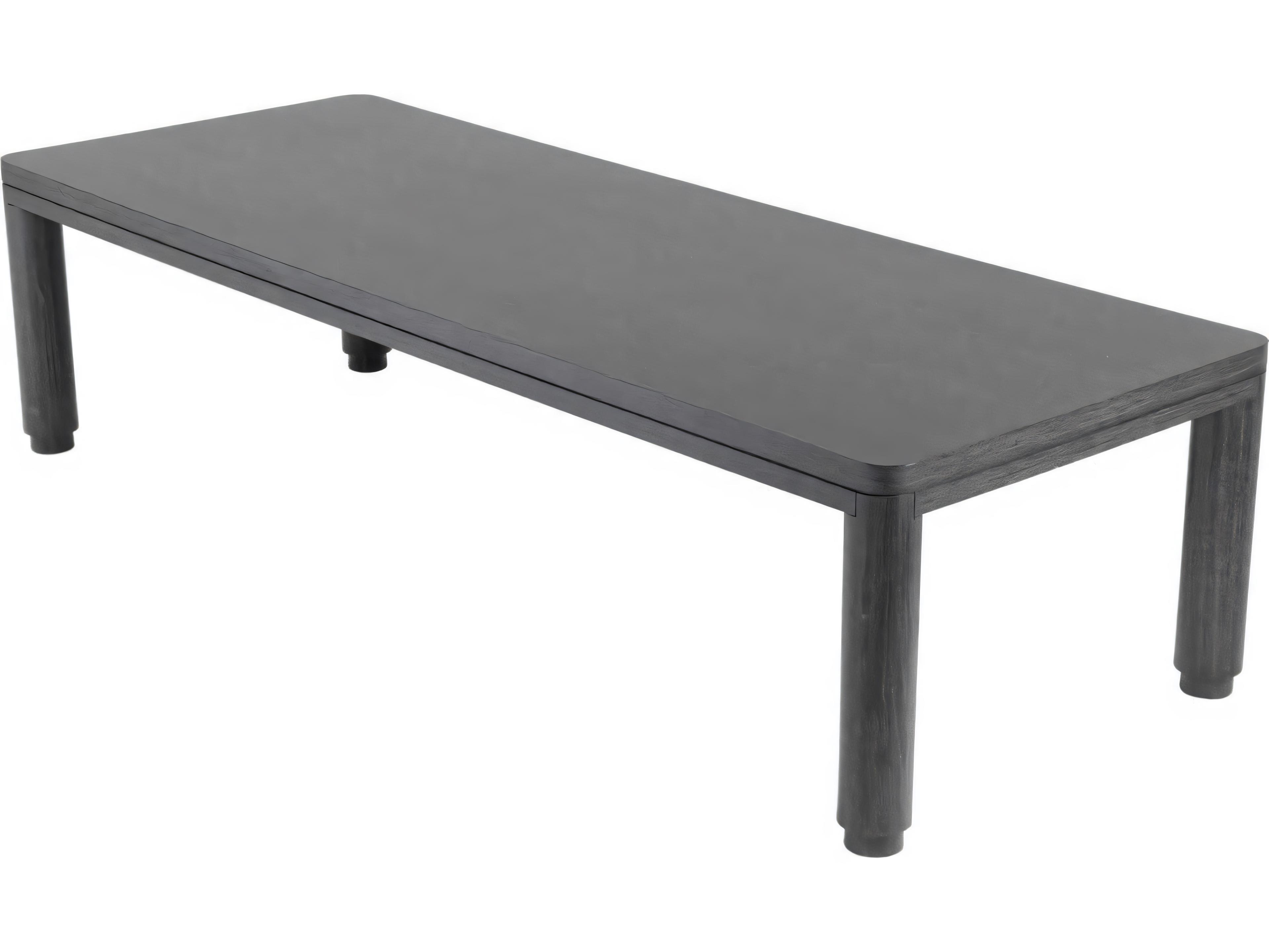 Eichholtz Atelier L Charcoal Grey Oak Veneer Dining Table