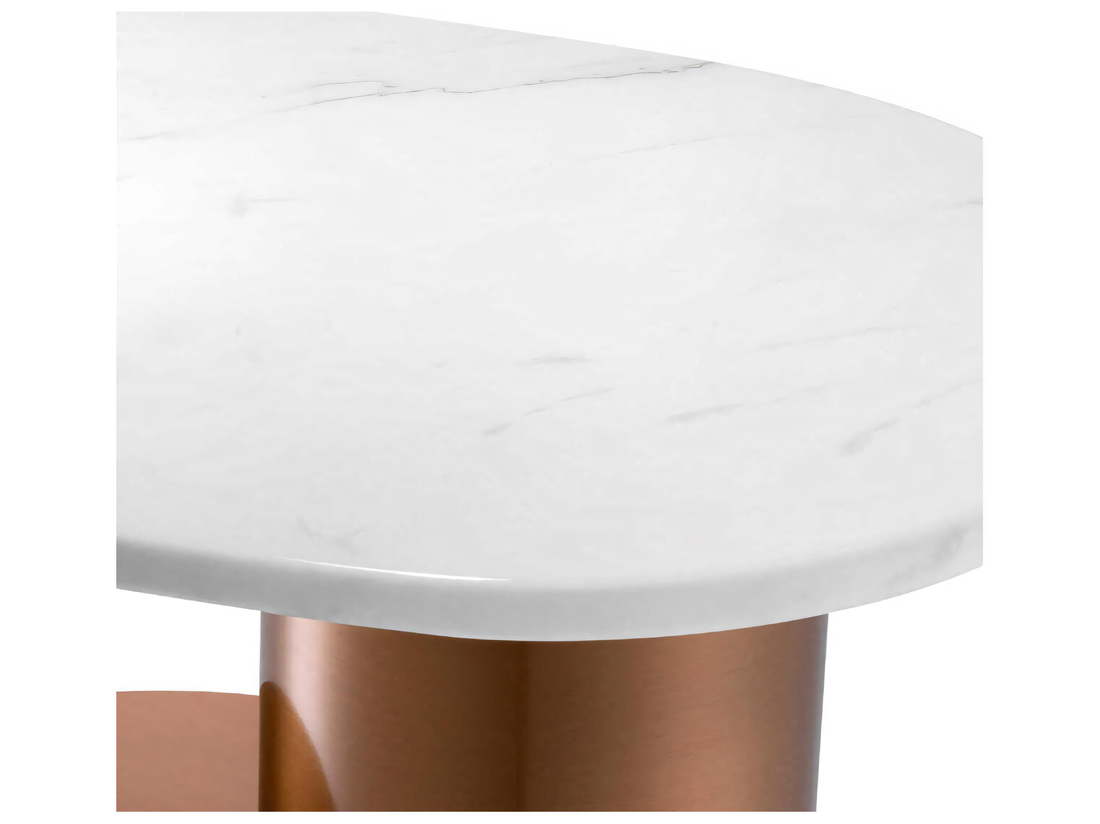 Eichholtz Tosca Brushed Copper Side Table