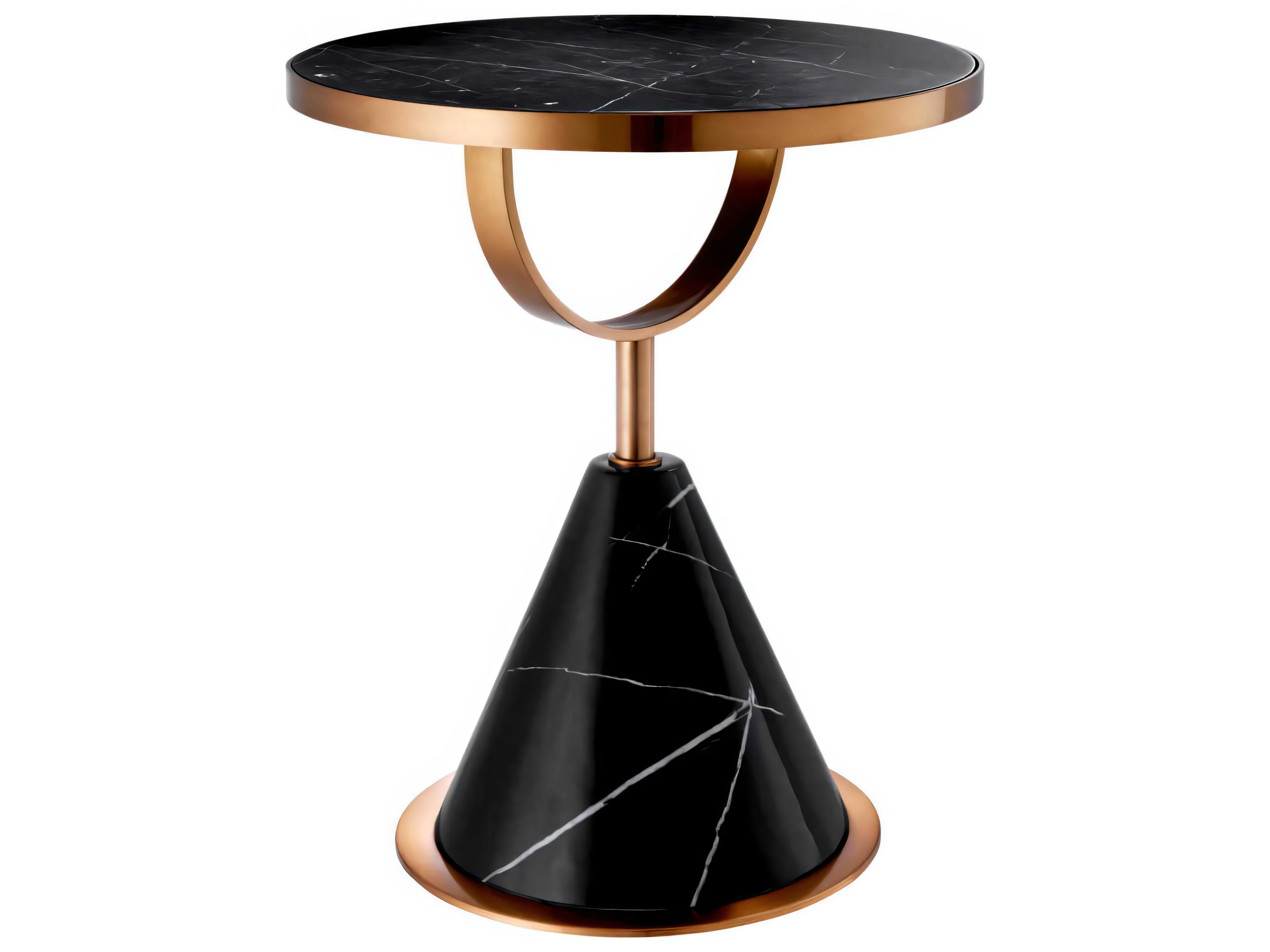 Eichholtz Park Lane Brushed Copper Side Table