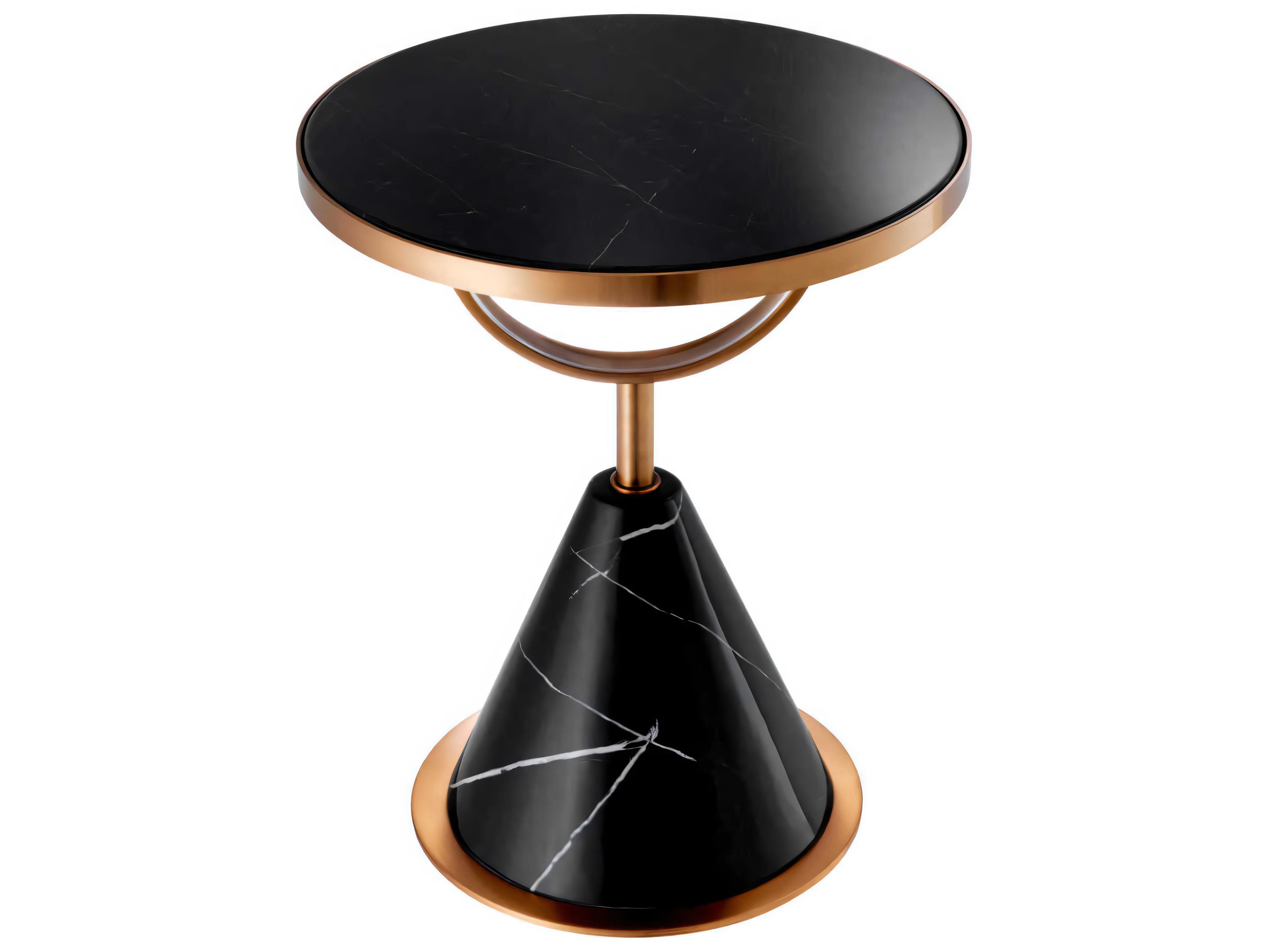 Eichholtz Park Lane Brushed Copper Side Table