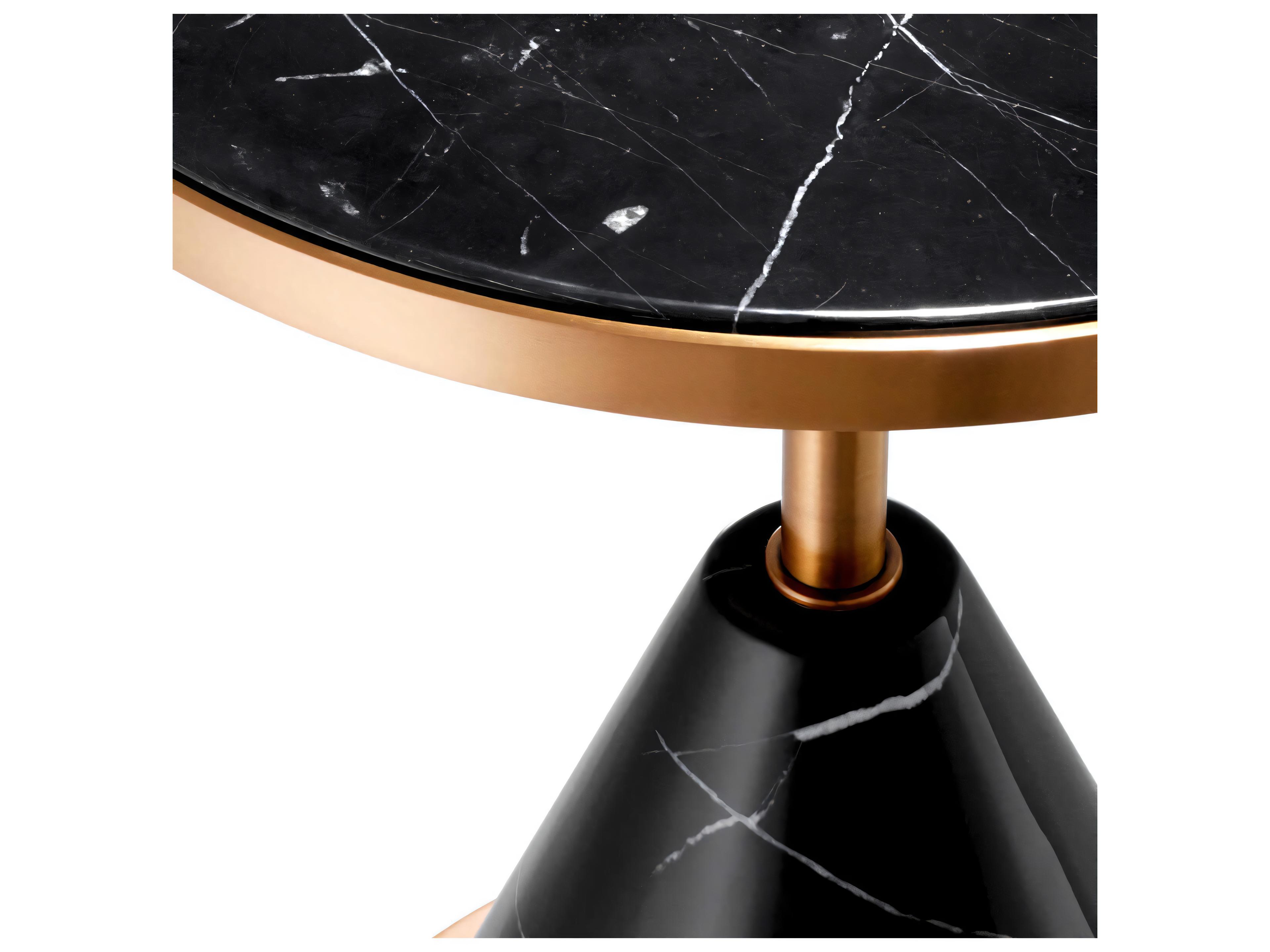 Eichholtz Park Lane Brushed Copper Side Table