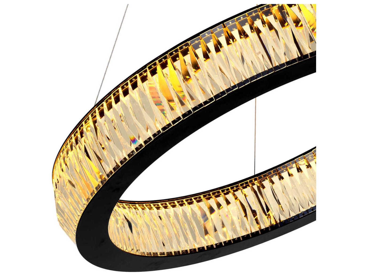 Eichholtz Vancouver L Black Chandelier