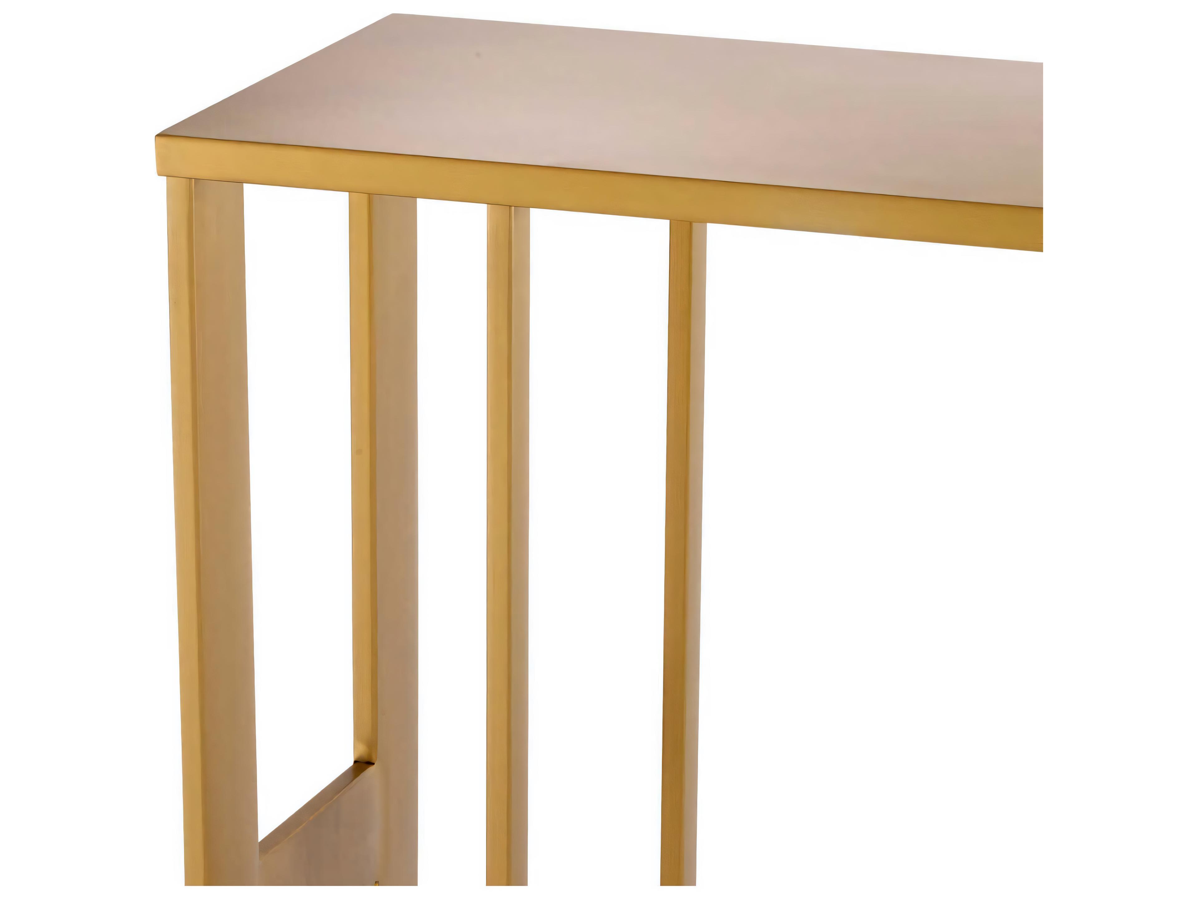 Eichholtz Pierre Brushed Brass Side Table