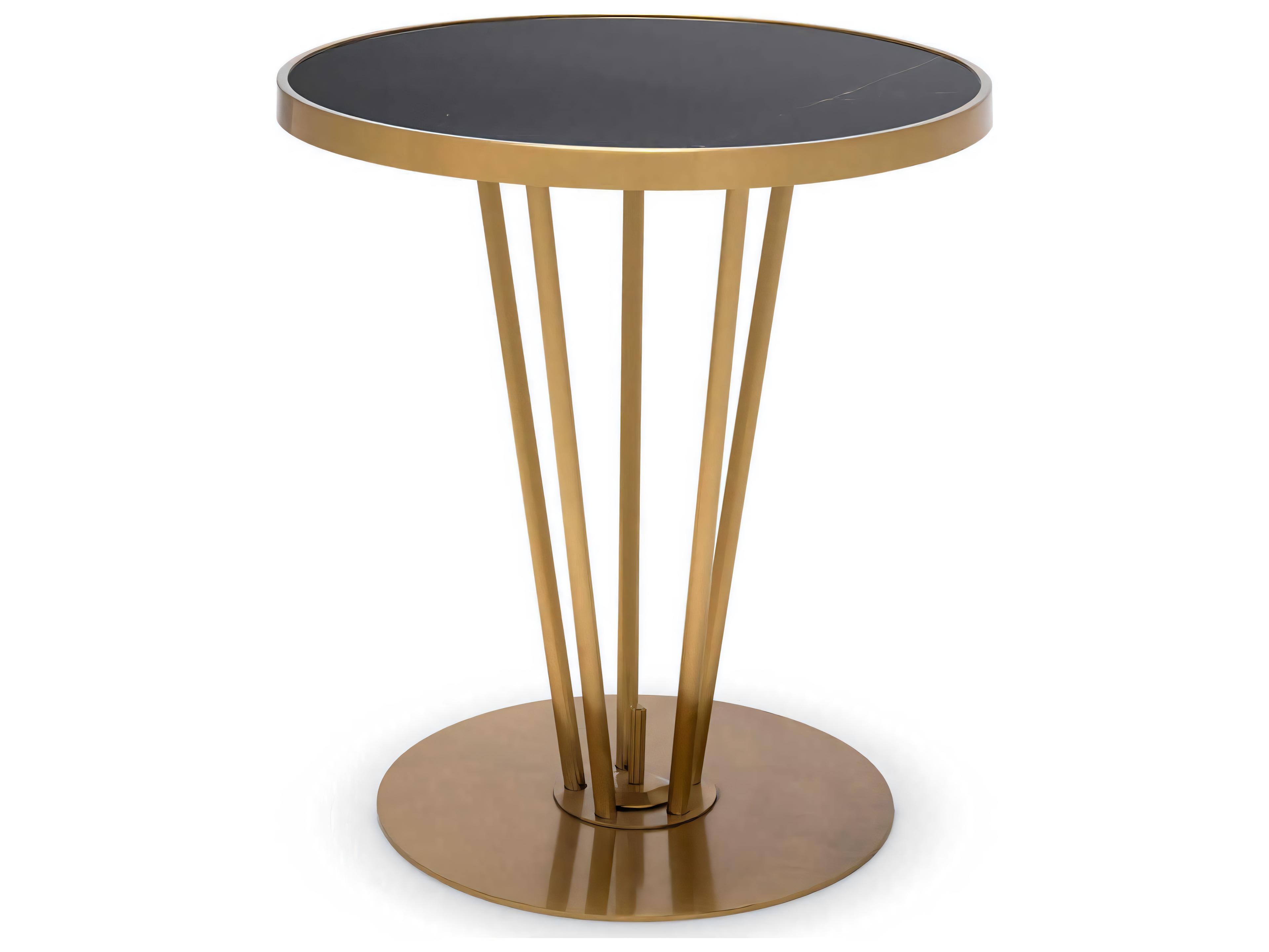 Eichholtz Horatio Brushed Brass Side Table