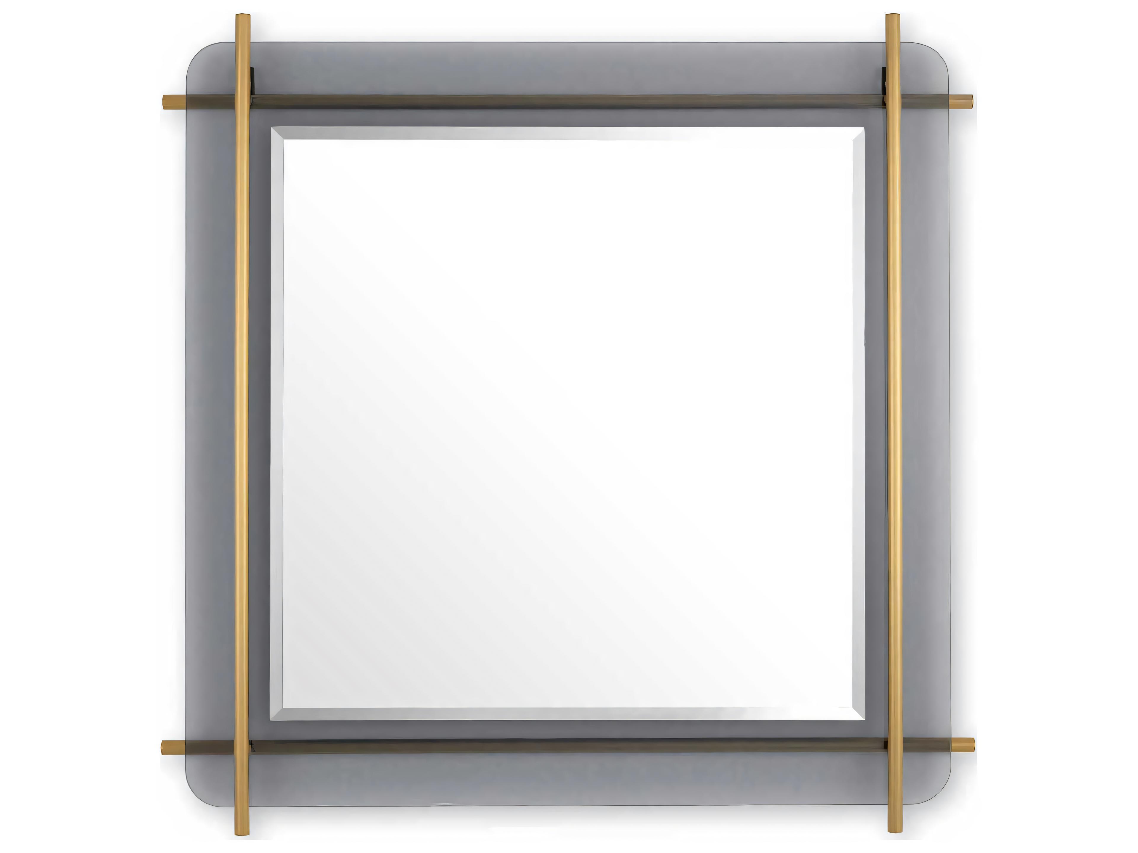 Eichholtz Quinn Brushed Brass Mirror
