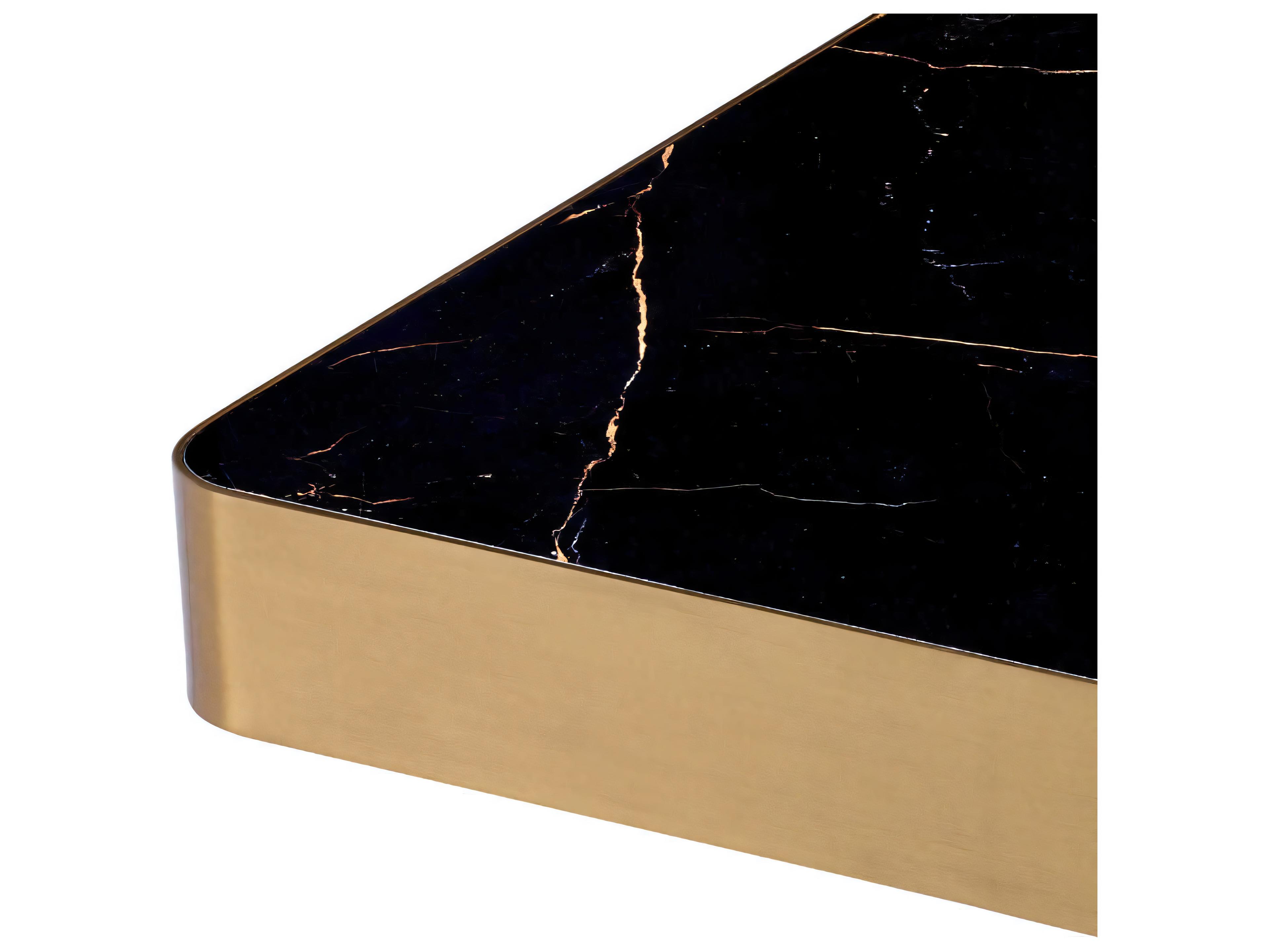 Eichholtz Luxus Brushed Brass Coffee Table