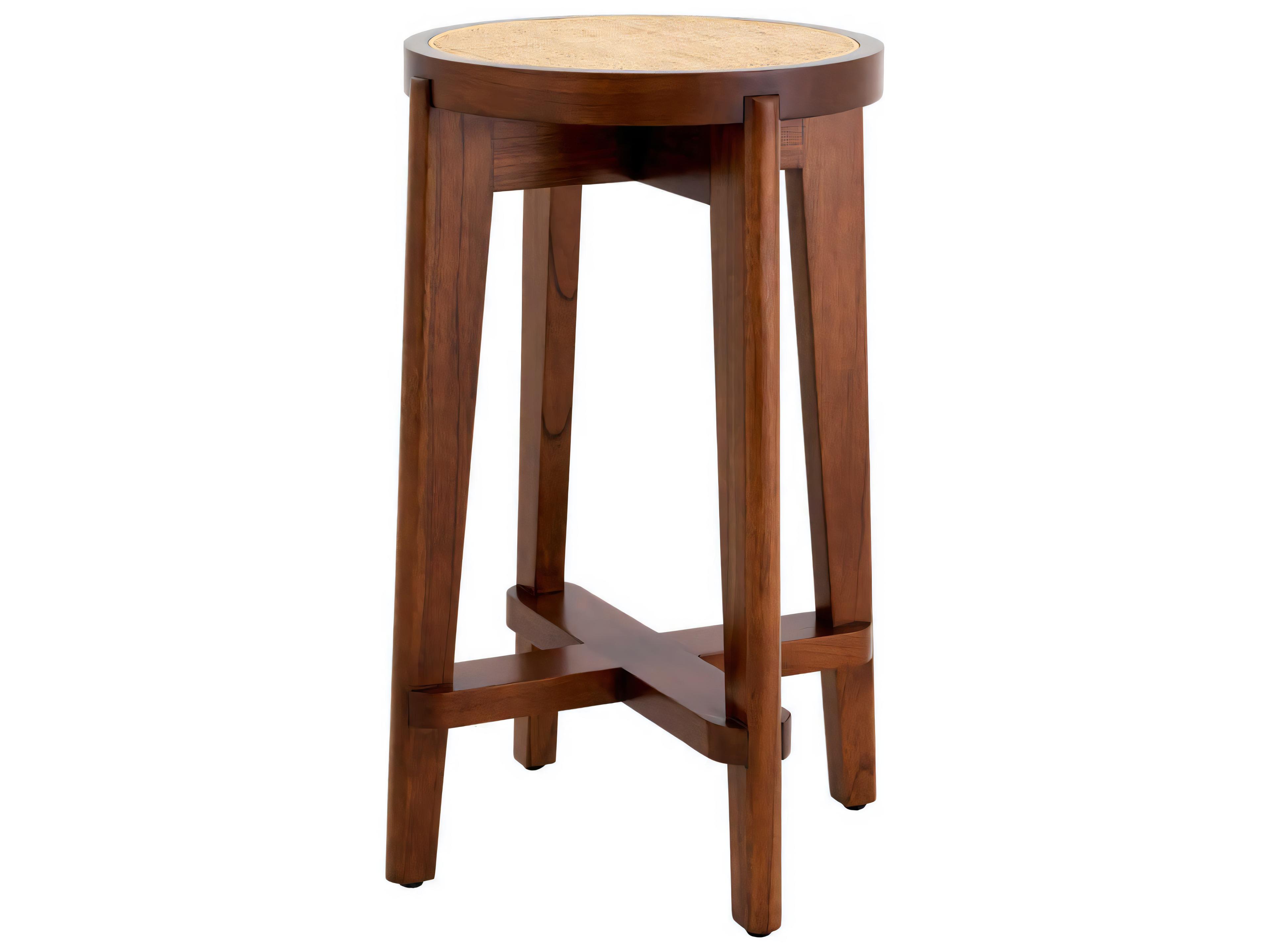 Eichholtz Stool Dareau Classic Brown Counter