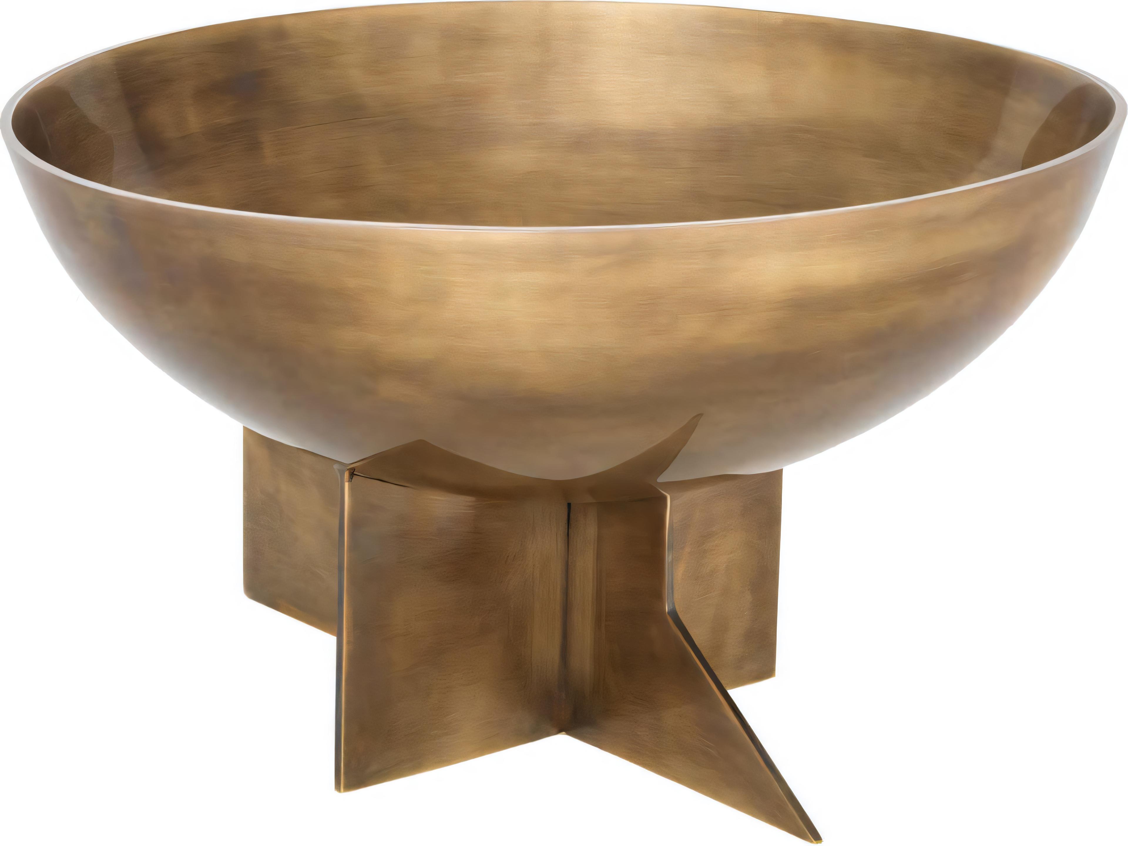 Eichholtz Atalante Vintage Brass Bowl