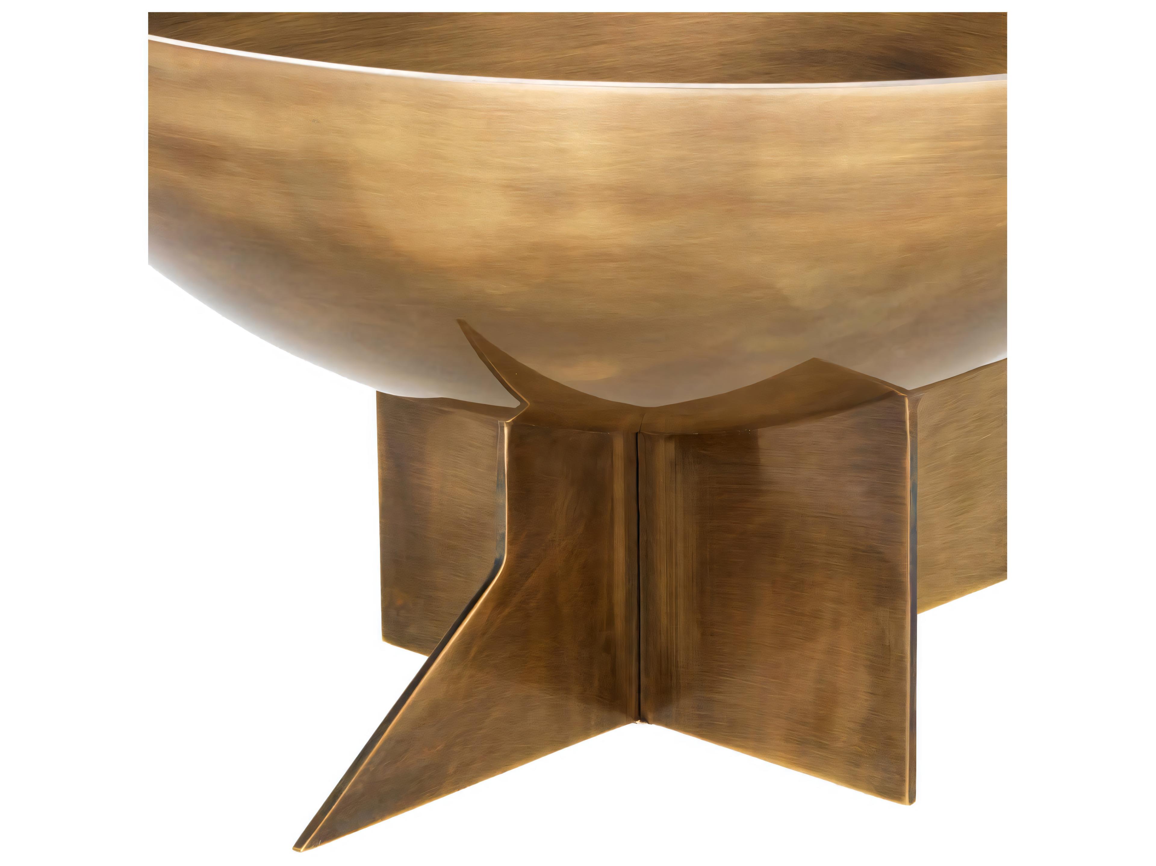 Eichholtz Atalante Vintage Brass Bowl
